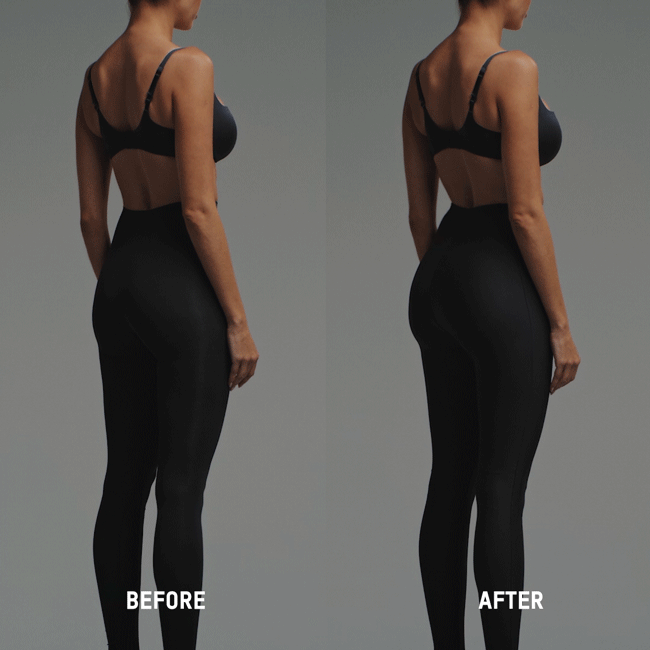 SKIMS BODY BUTT ENHANCING PADDED LEGGING | ONYX - Image 3