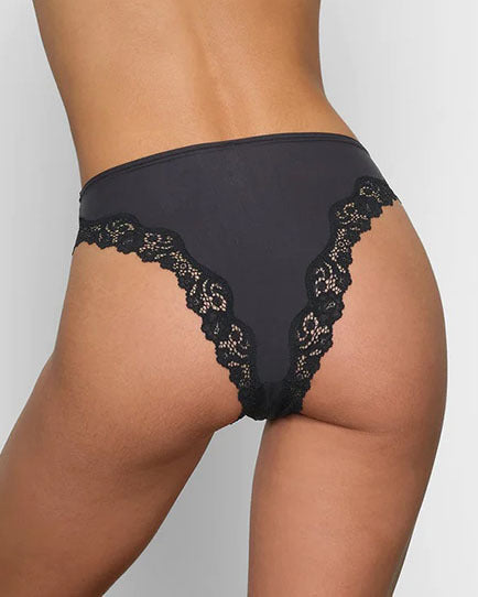 FITS EVERYBODY LACE TANGA | ONYX - Image 5