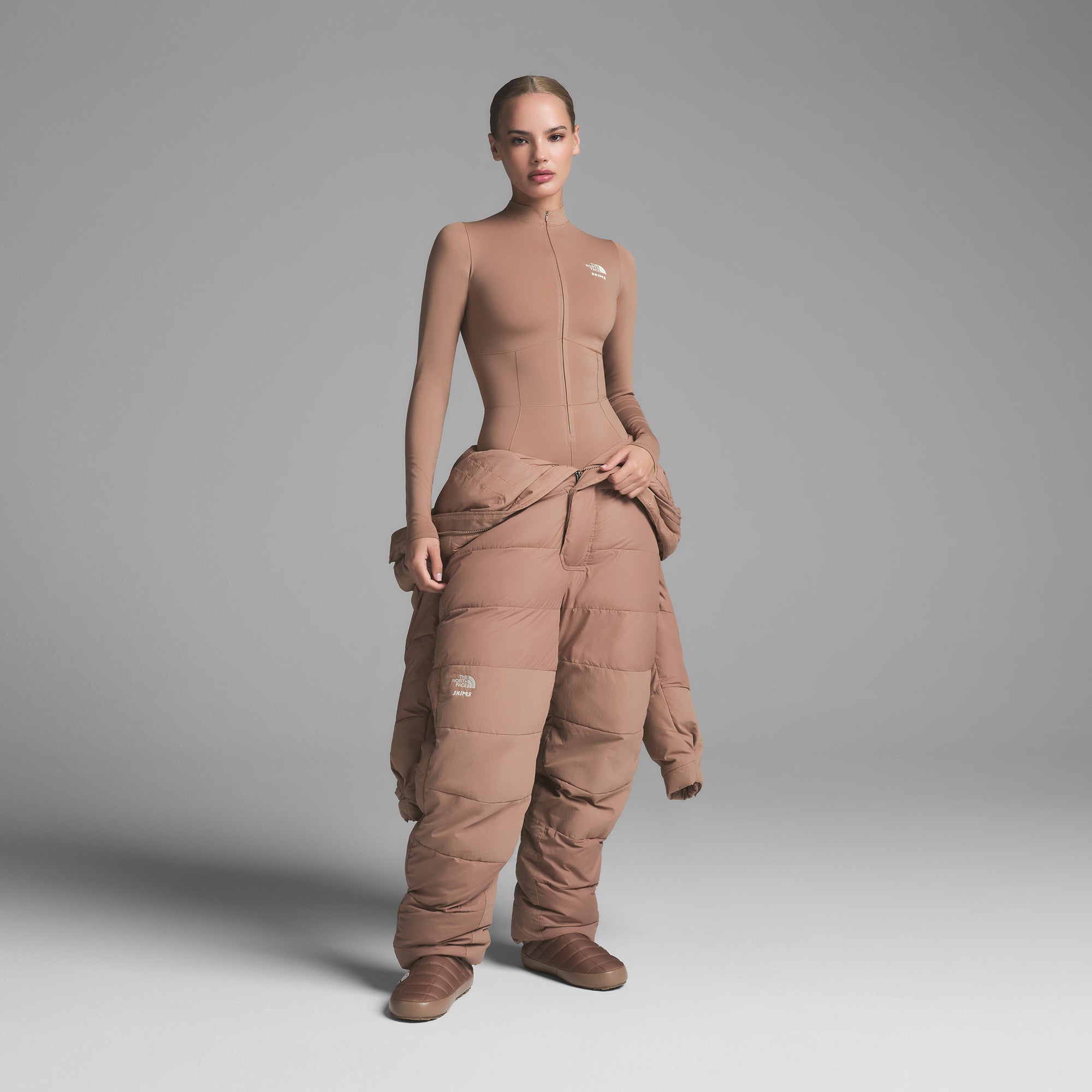 THE NORTH FACE X SKIMS DOWN ONE PIECE | SIENNA - Image 2