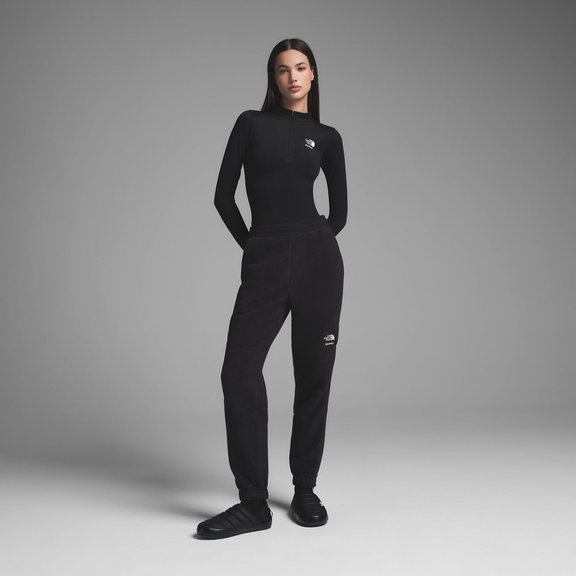 THE NORTH FACE X SKIMS 1995 RETRO DENALI FLEECE PANT | ONYX