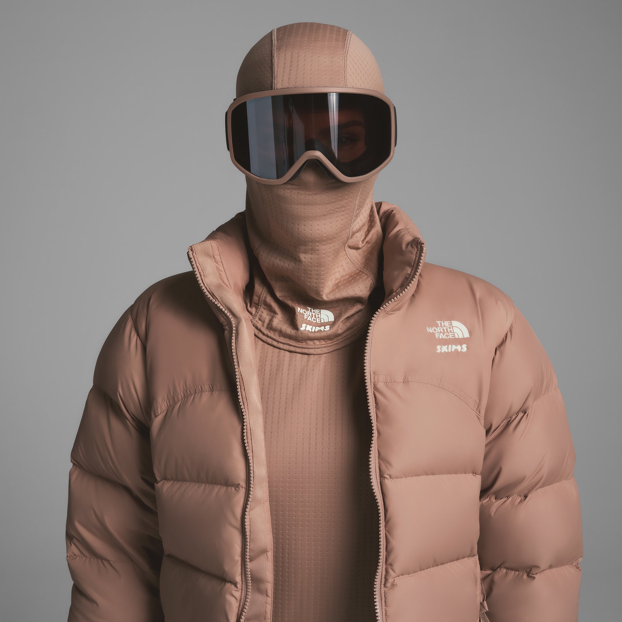 THE NORTH FACE X SKIMS DOTKNIT BALACLAVA | SIENNA - Image 3