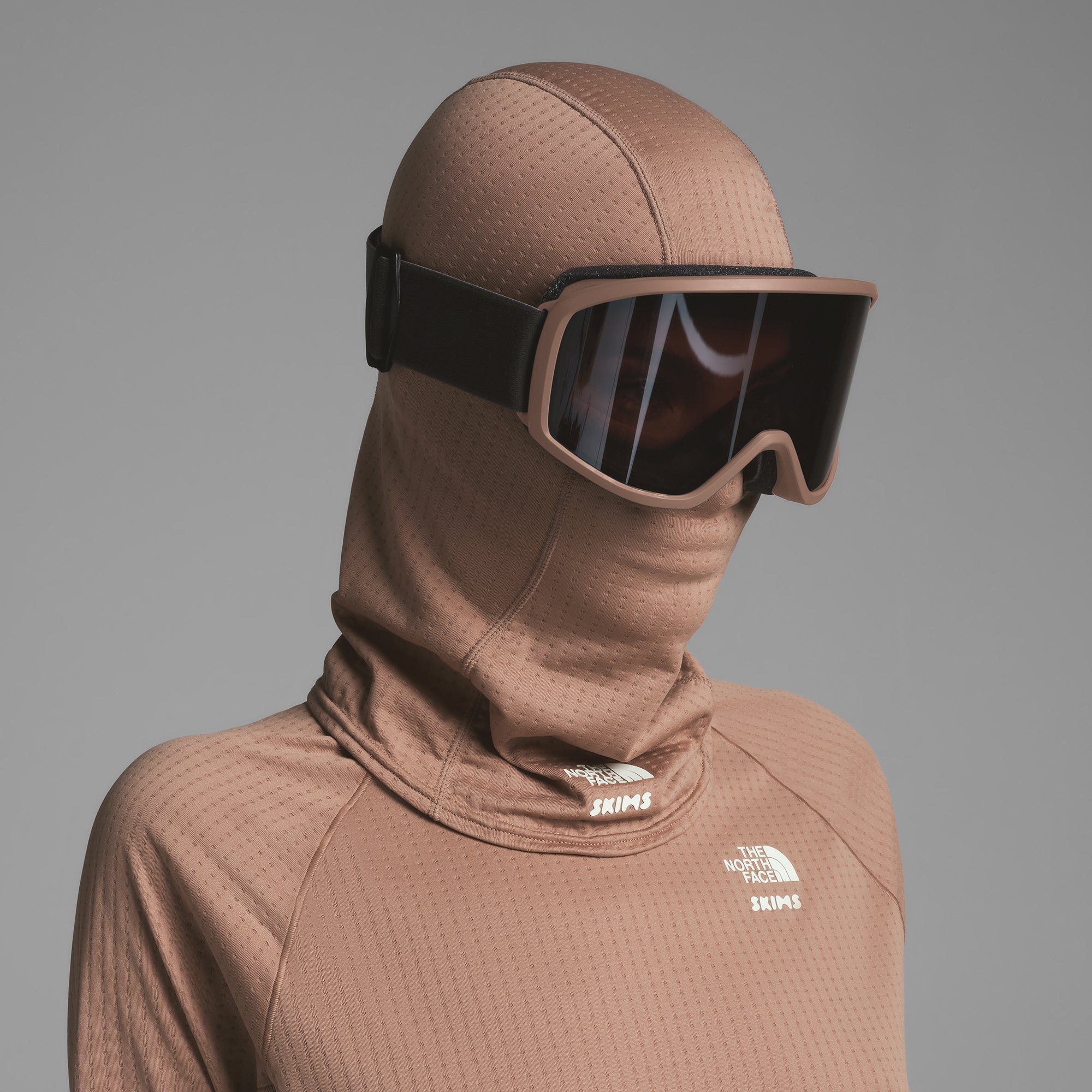 THE NORTH FACE X SKIMS DOTKNIT BALACLAVA | SIENNA - Image 2