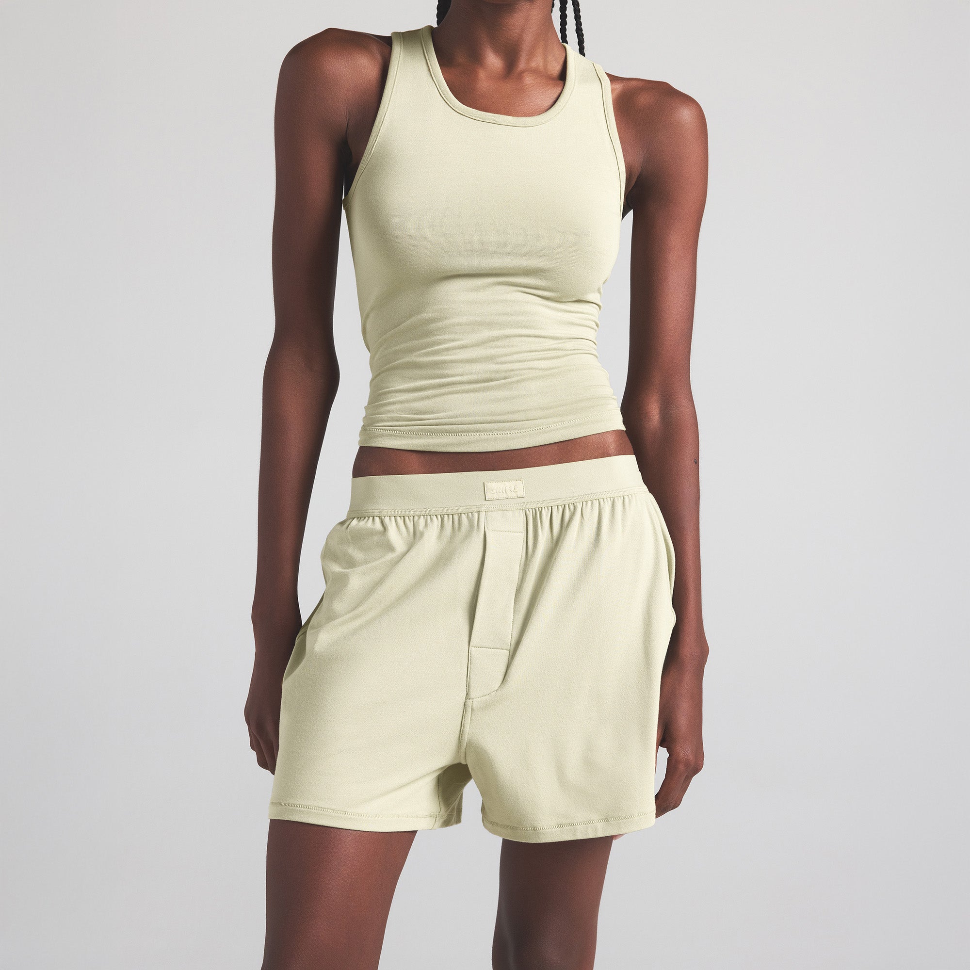 BOYFRIEND LOOSE BOXER | TALC - Image 2