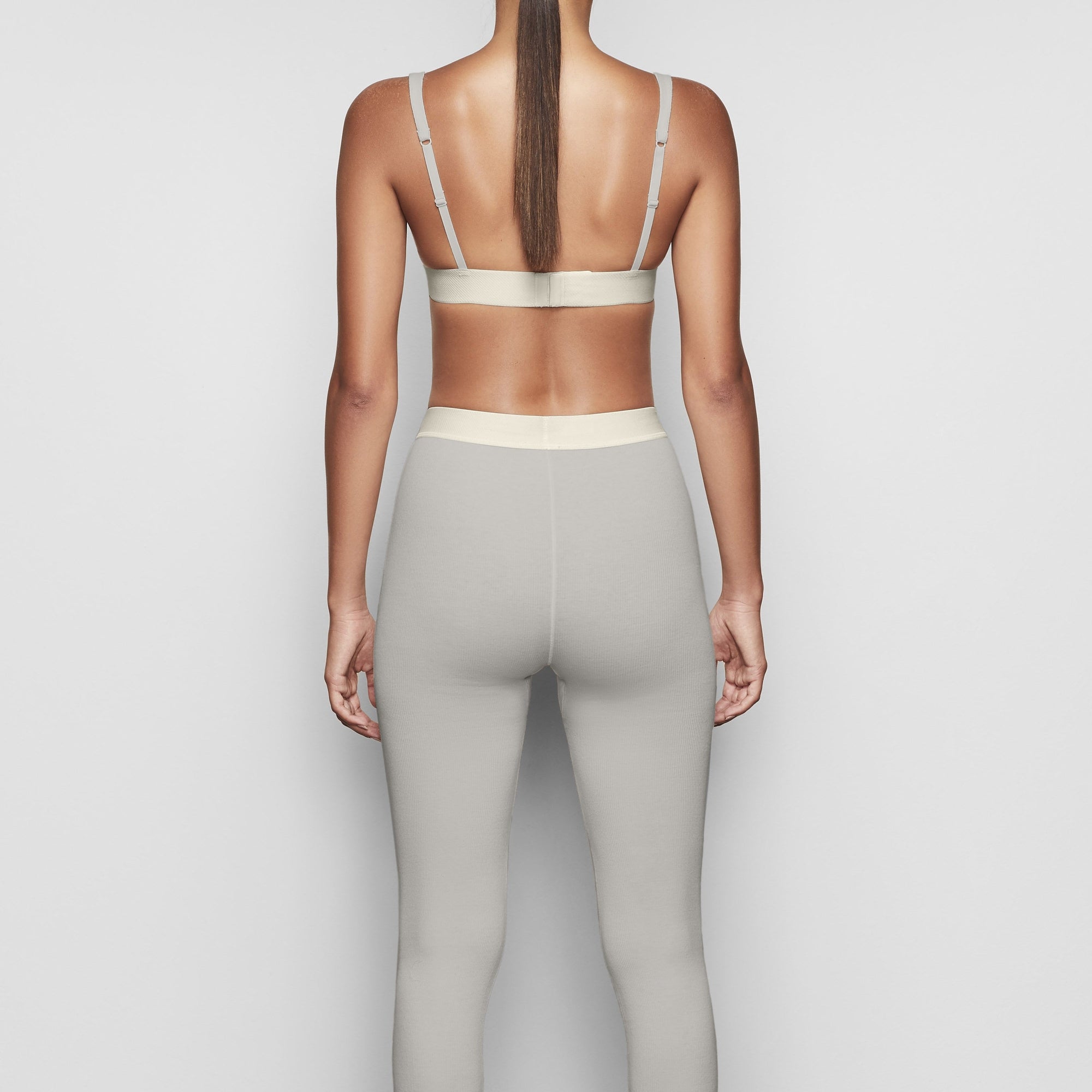 COTTON RIB LEGGING | MINERAL - Image 3