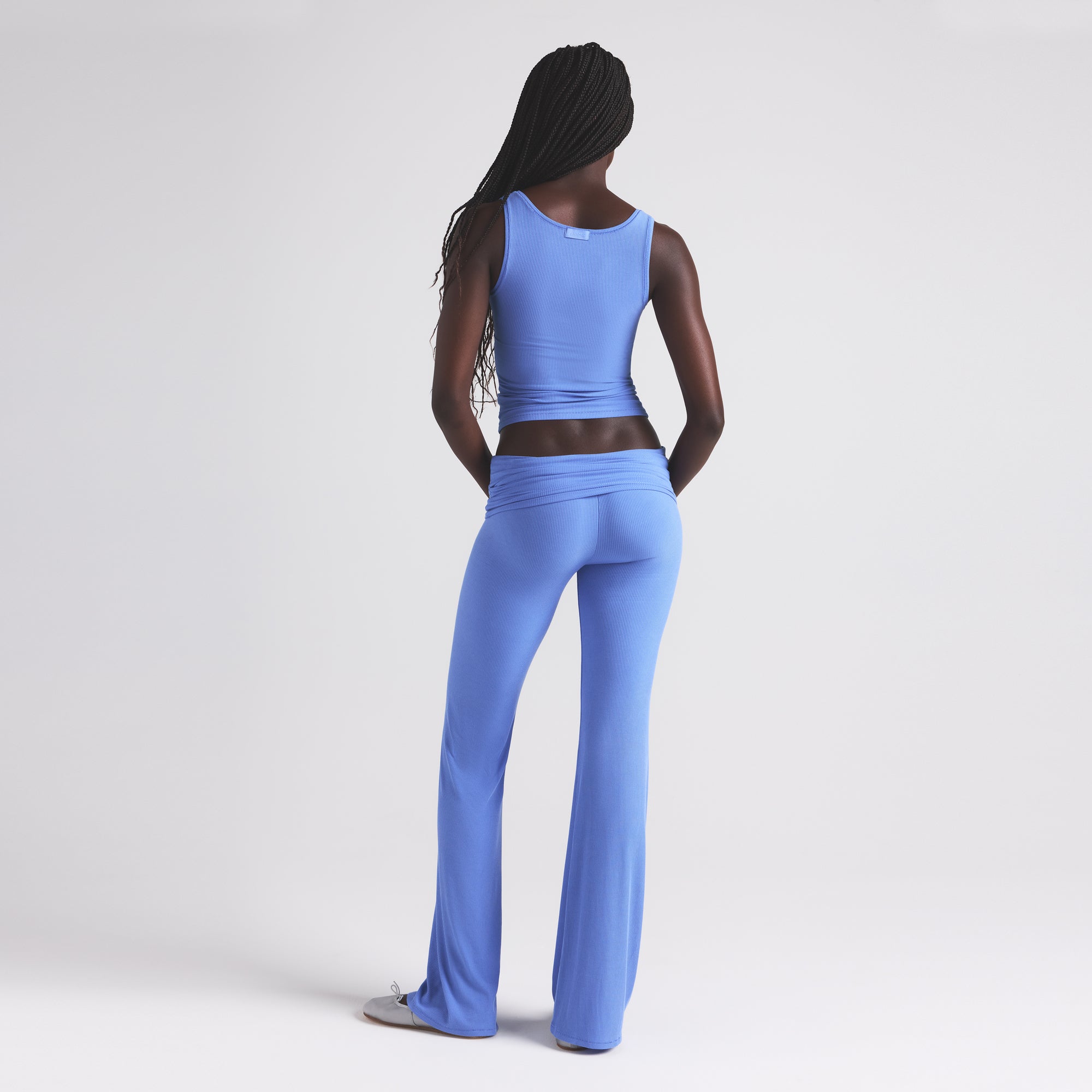 SOFT LOUNGE FOLDOVER PANT | CIELO - Image 3
