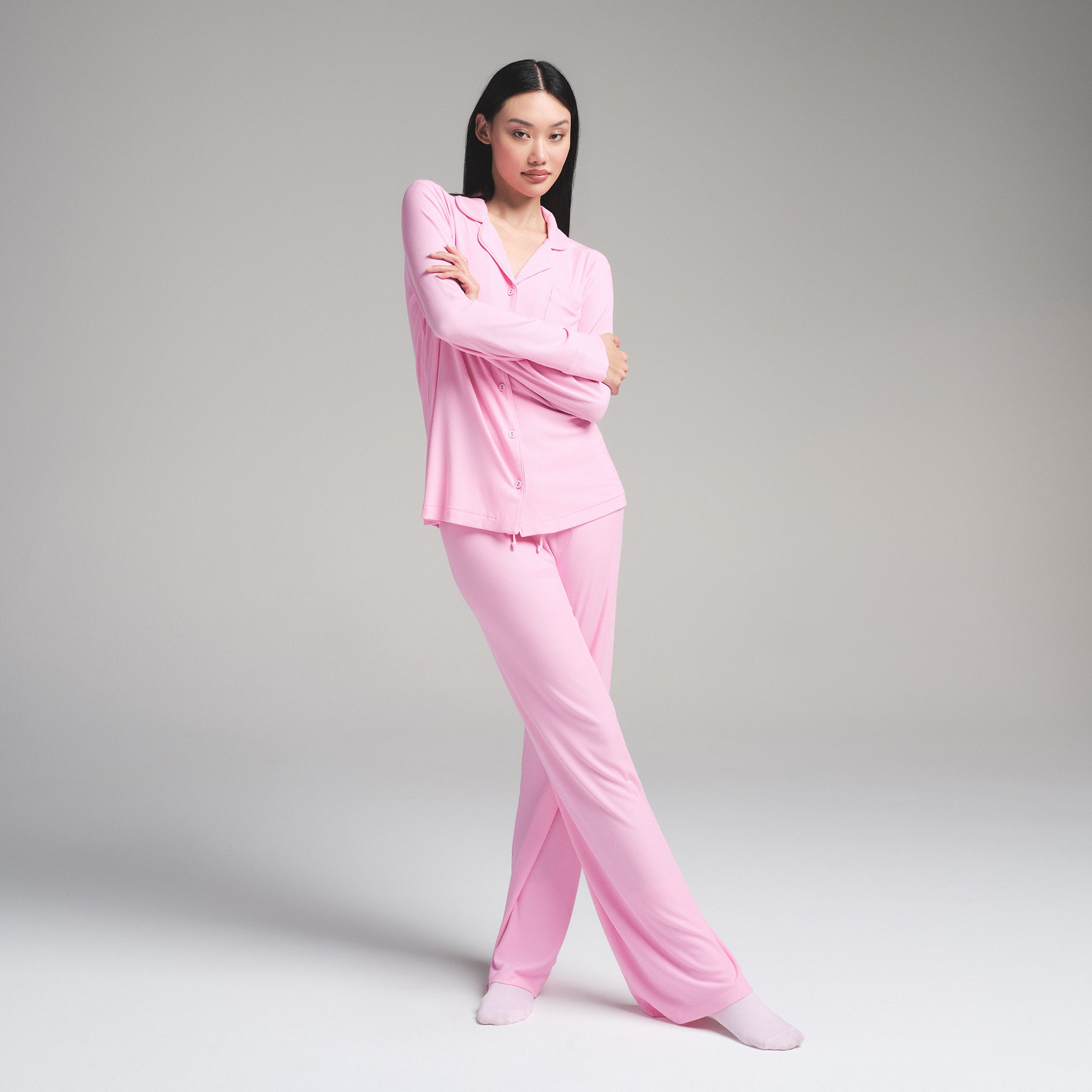 SOFT LOUNGE SLEEP SET | BUBBLE GUM