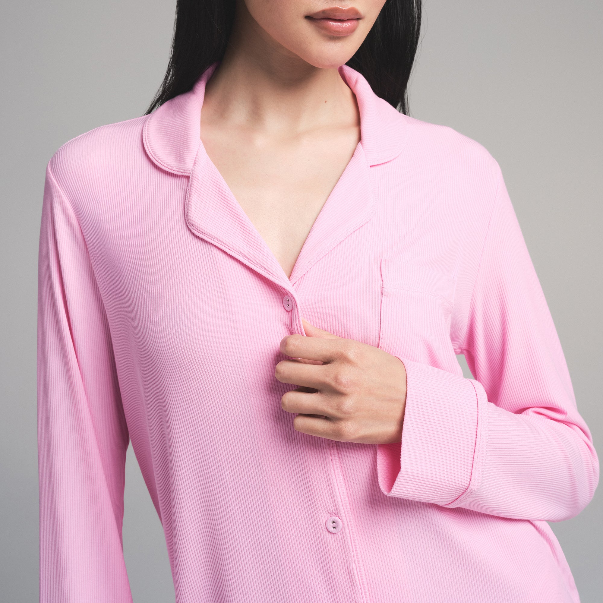 SOFT LOUNGE SLEEP SET | BUBBLE GUM - Image 2