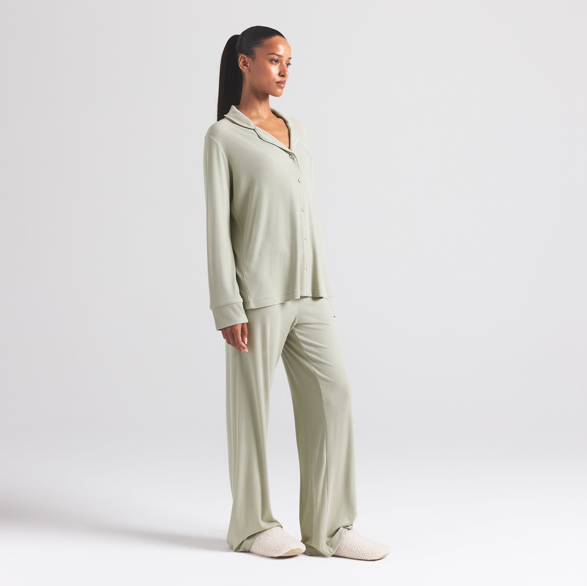 SOFT LOUNGE SLEEP SET | TALC - Image 2