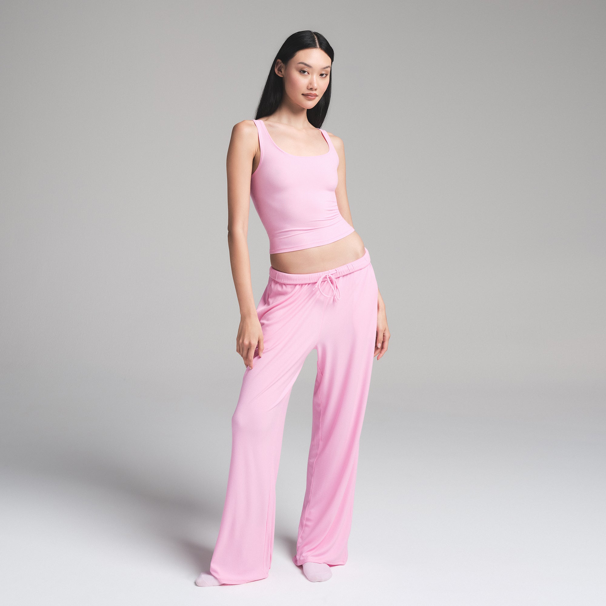 SOFT LOUNGE TANK | BUBBLE GUM