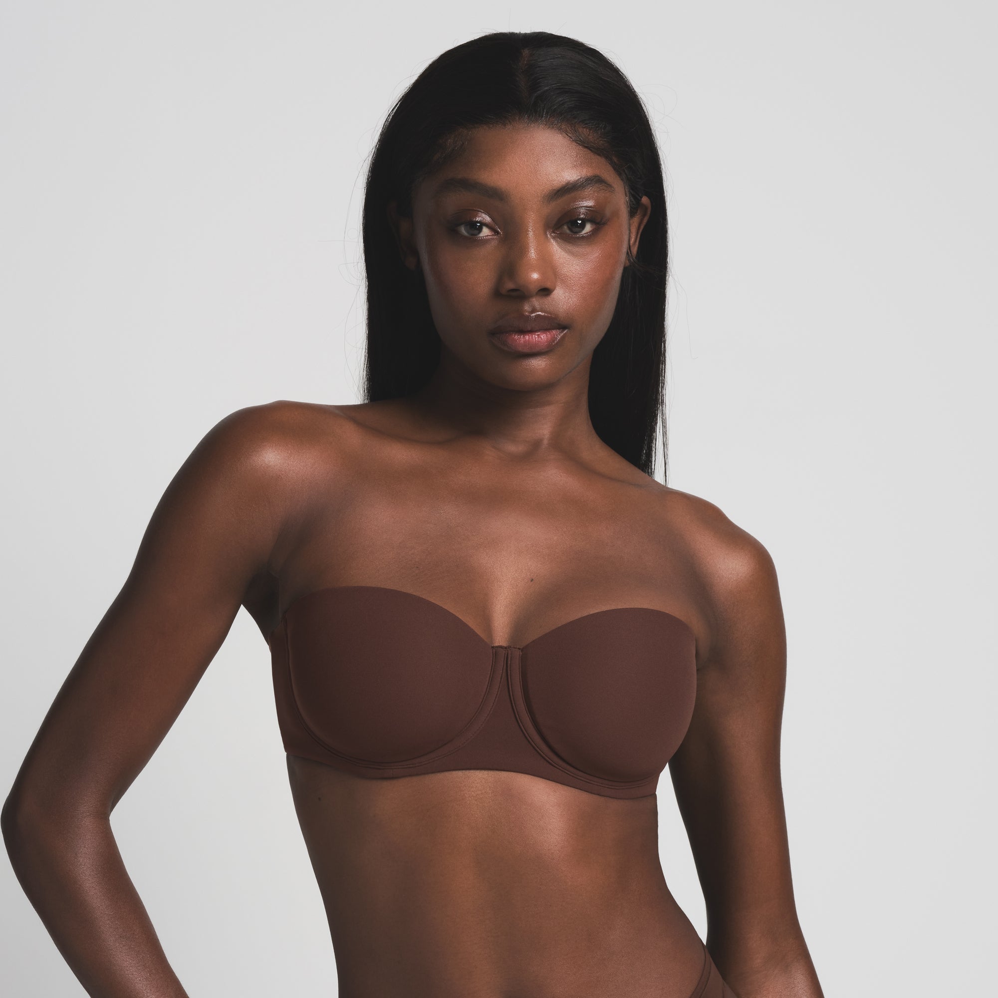 FITS EVERYBODY STRAPLESS BRA | COCOA - Image 3