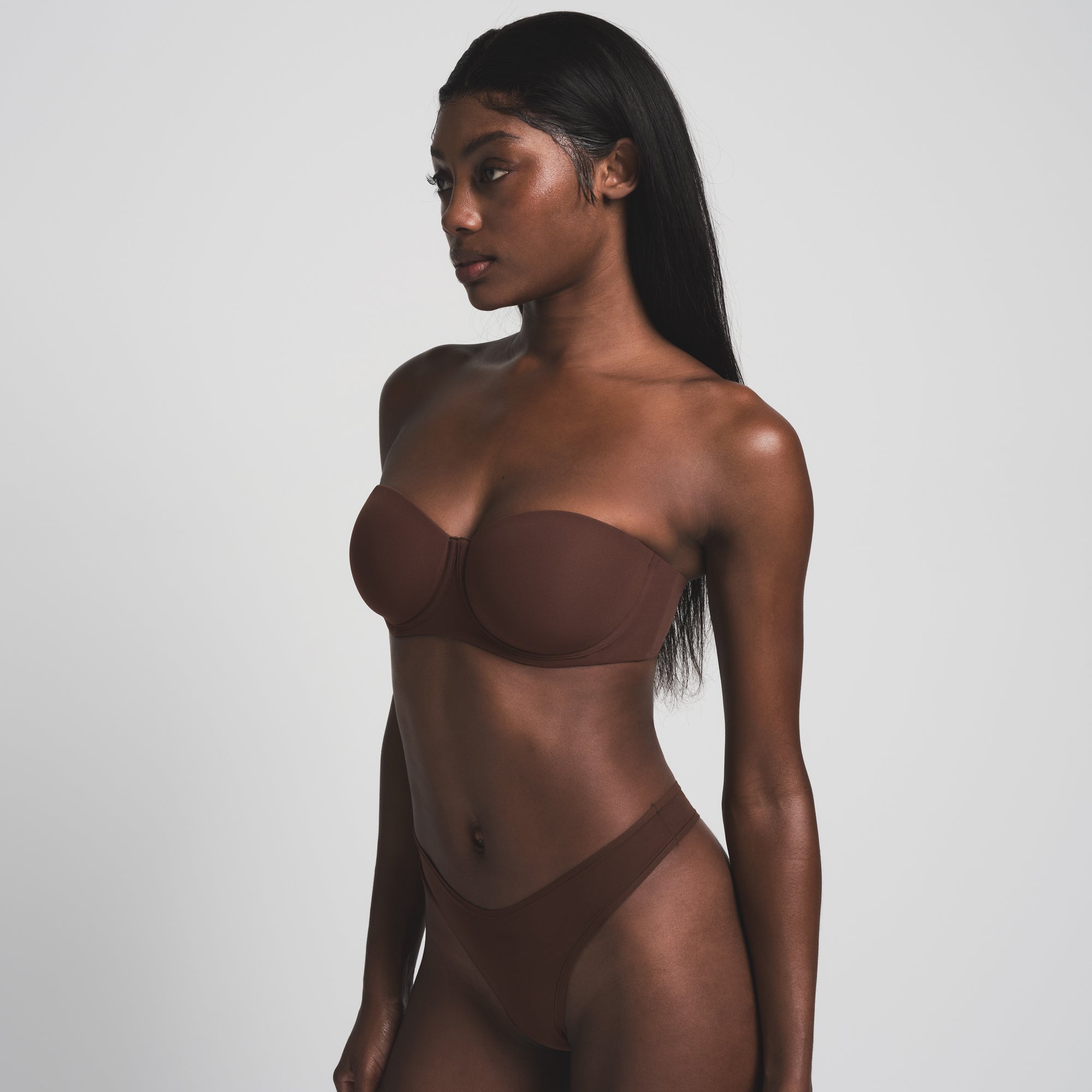 FITS EVERYBODY STRAPLESS BRA | COCOA - Image 2