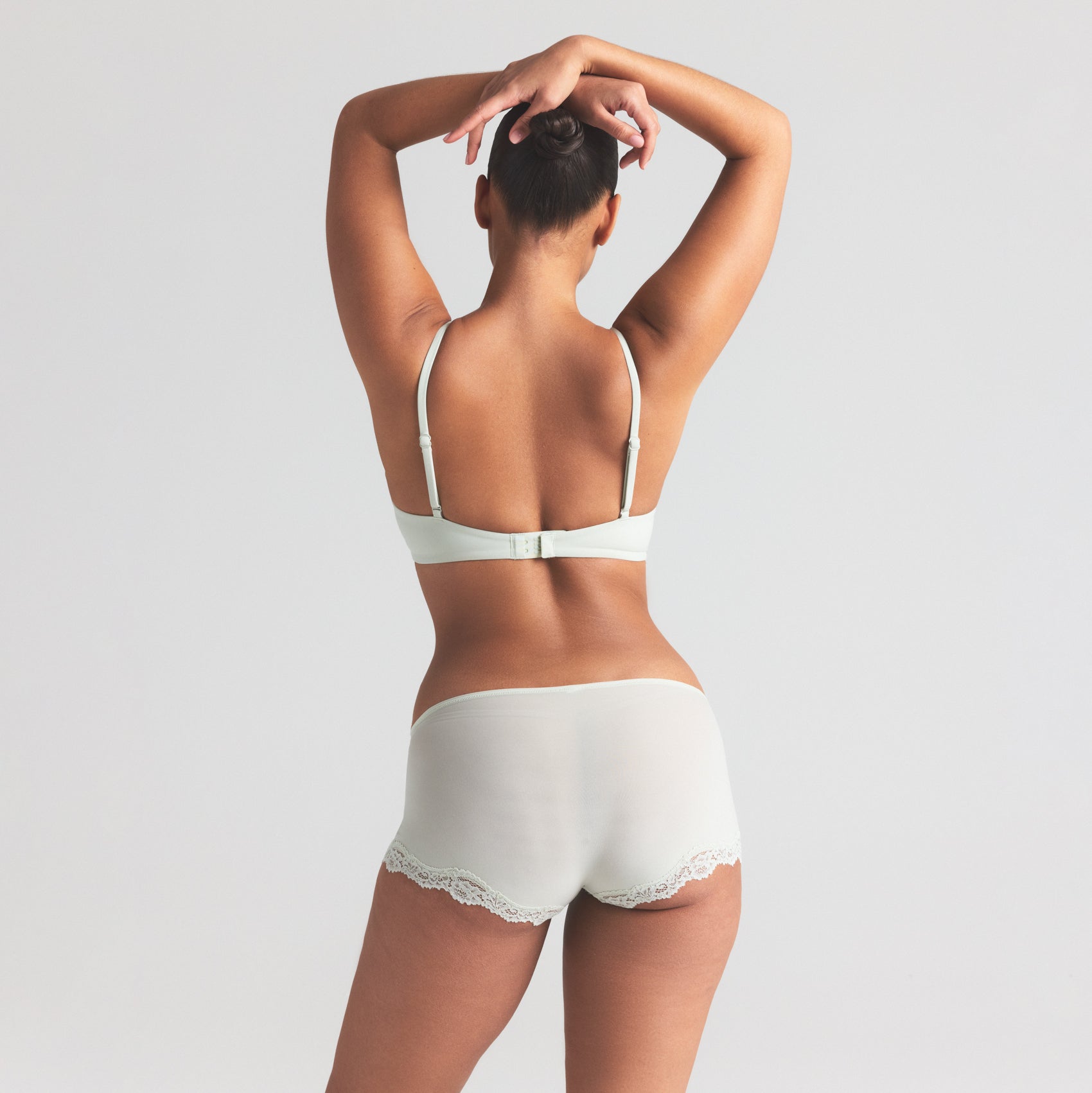 FITS EVERYBODY LACE UNLINED SCOOP BRA | SPEARMINT - Image 2