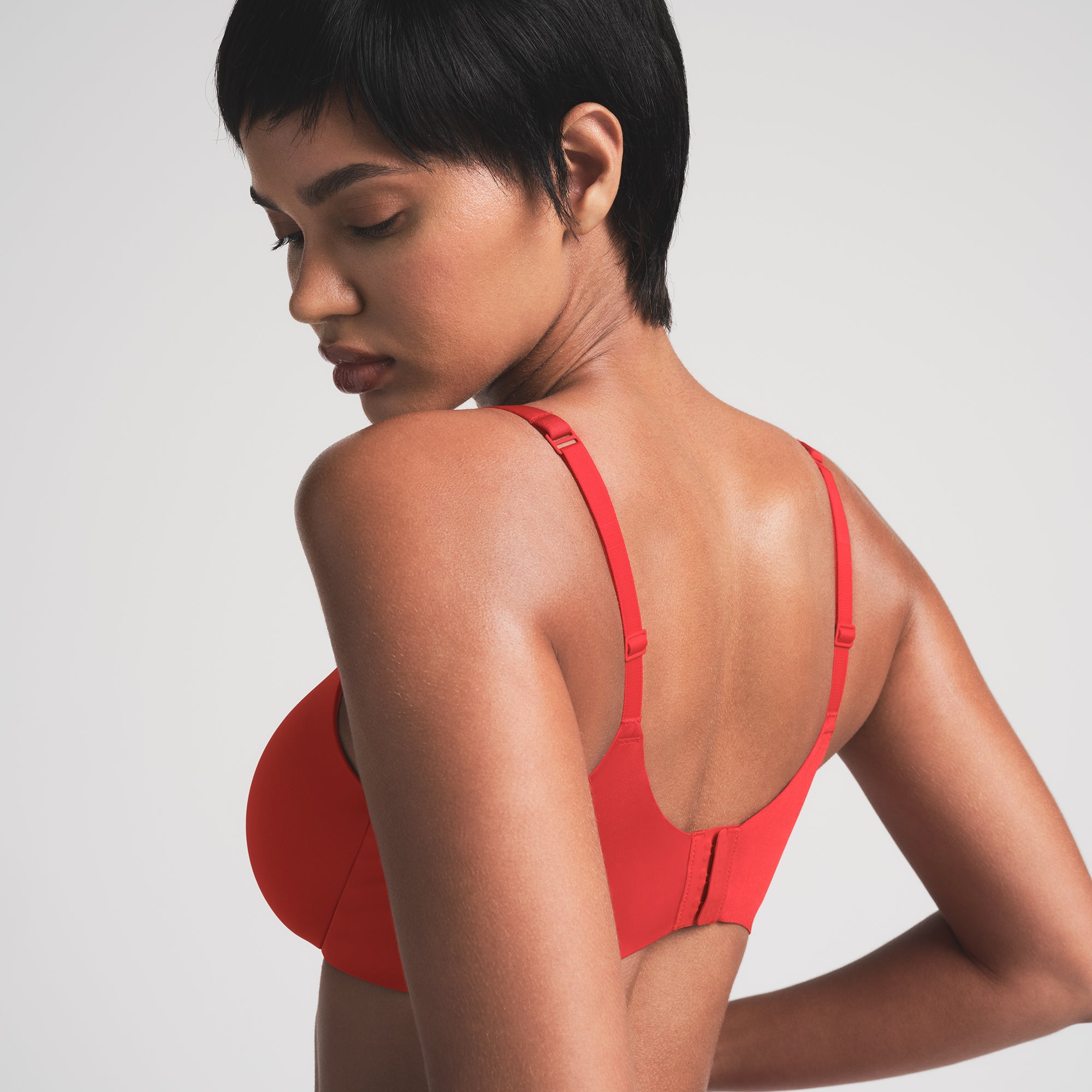 SKIMS ULTIMATE TEARDROP PUSH-UP BRA | CAYENNE - Image 3
