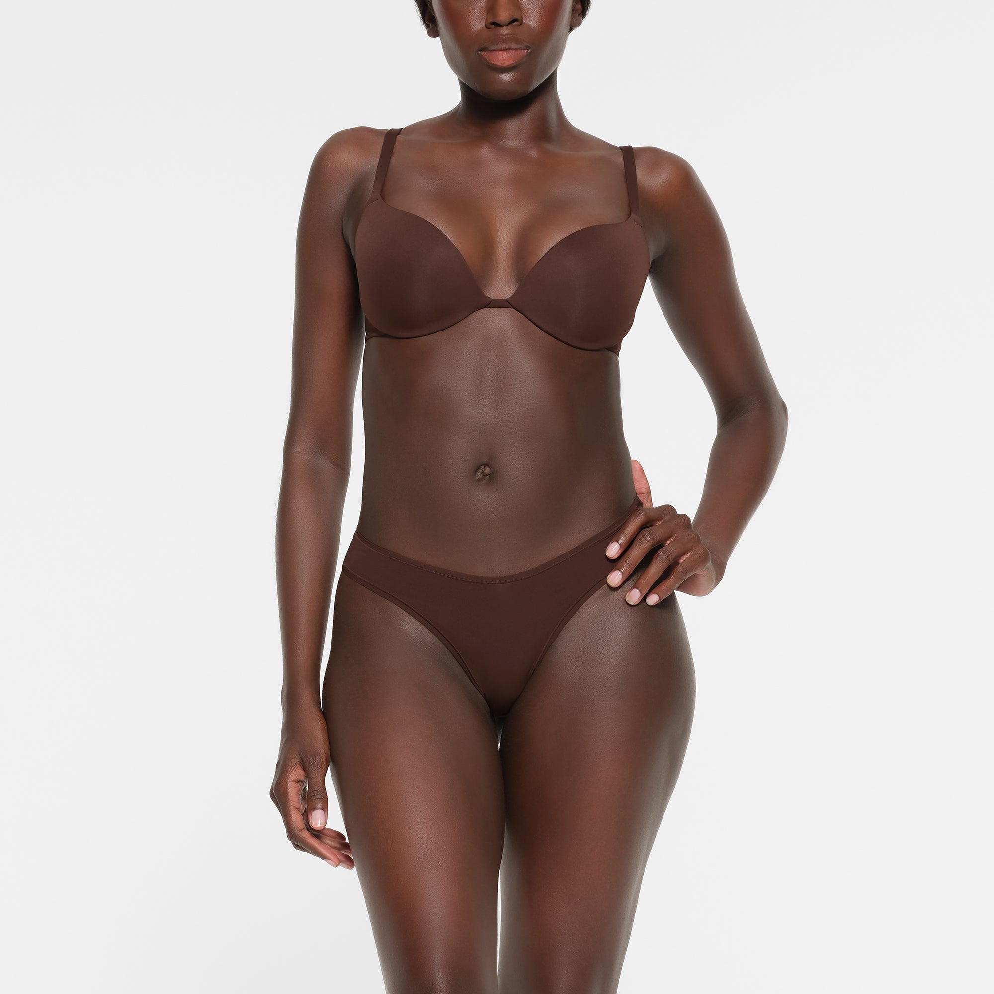 CUSTOMFIT PUSH-UP BRA | COCOA - Image 2