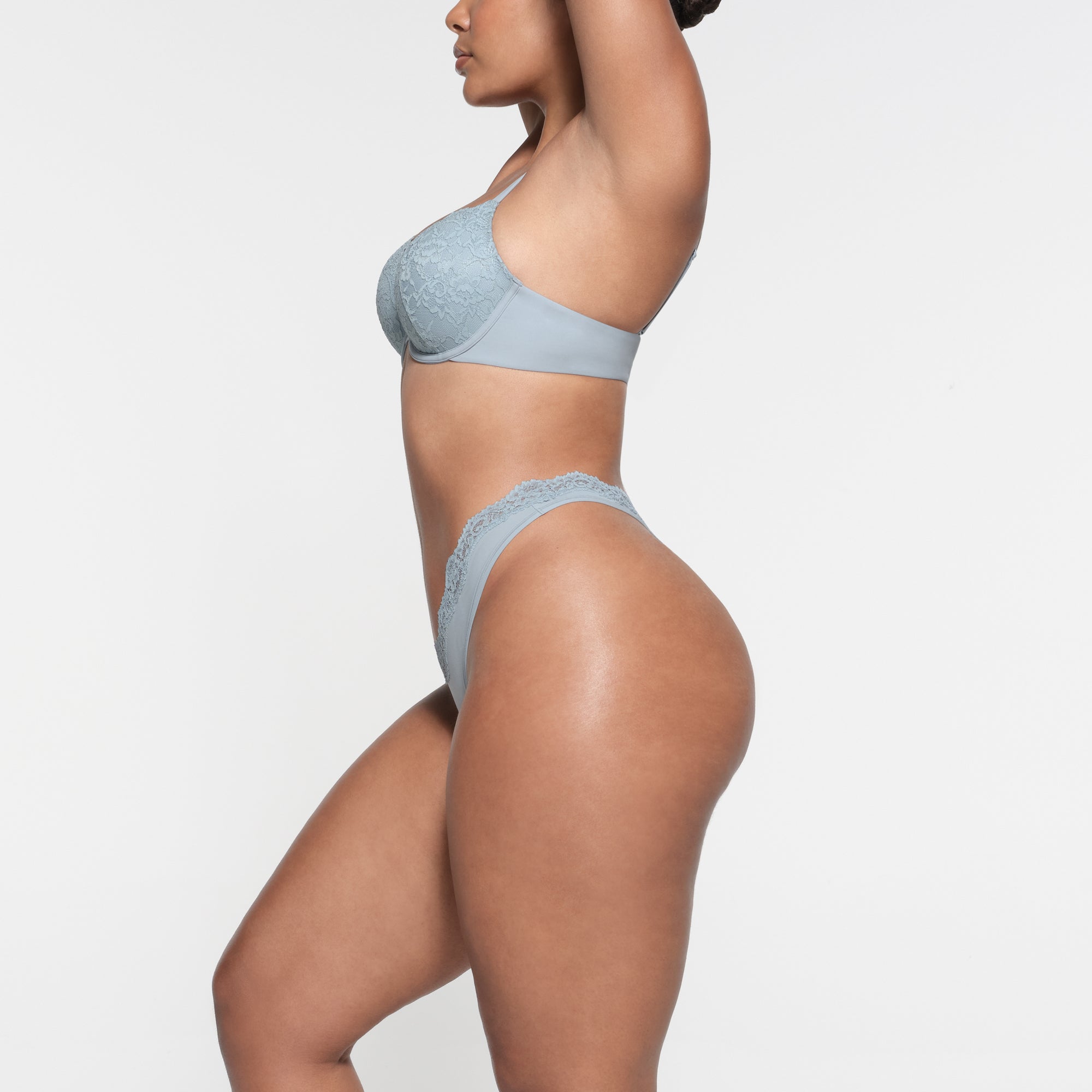 FITS EVERYBODY LACE T-SHIRT BRA | DENIM - Image 2