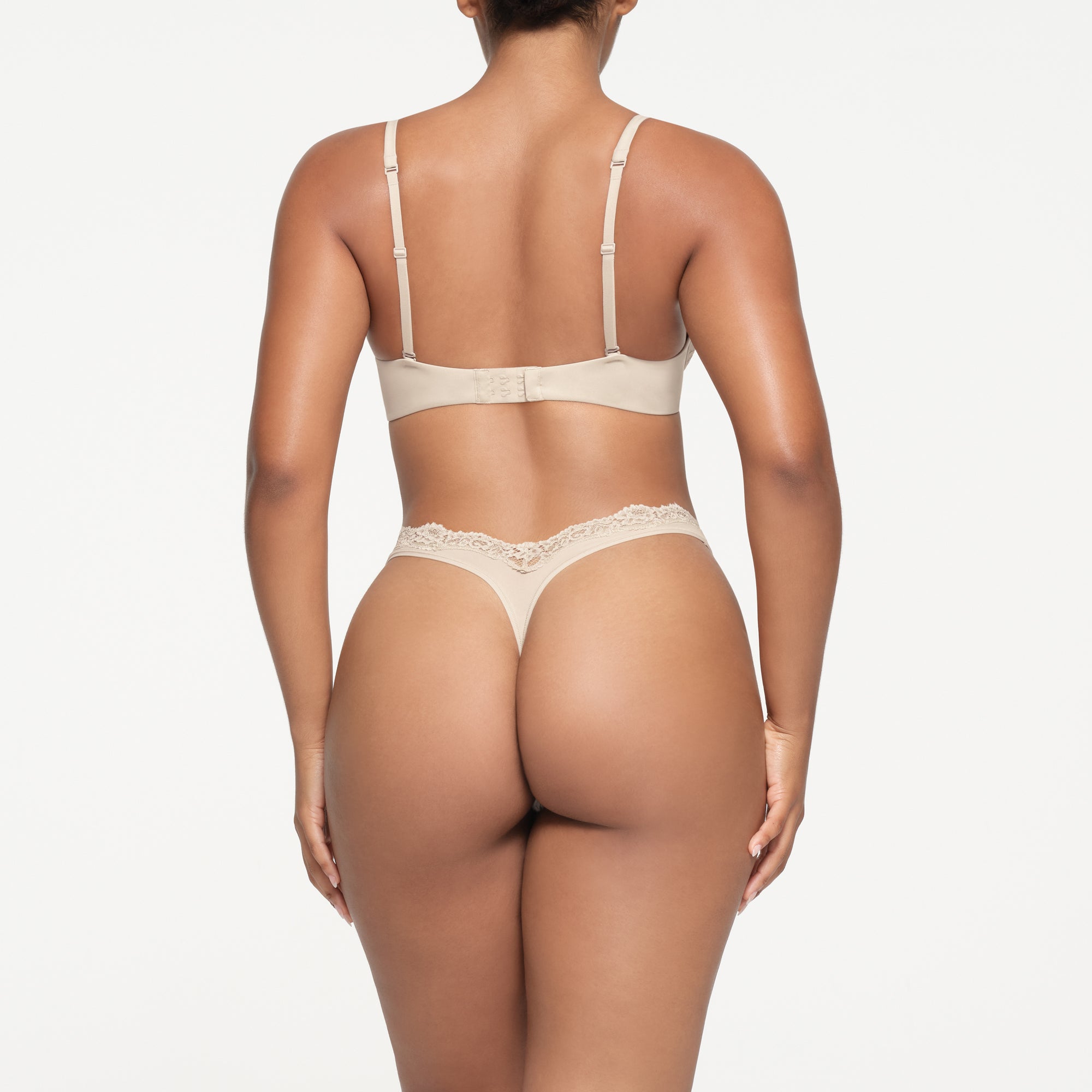 FITS EVERYBODY LACE T-SHIRT BRA | STONE - Image 3