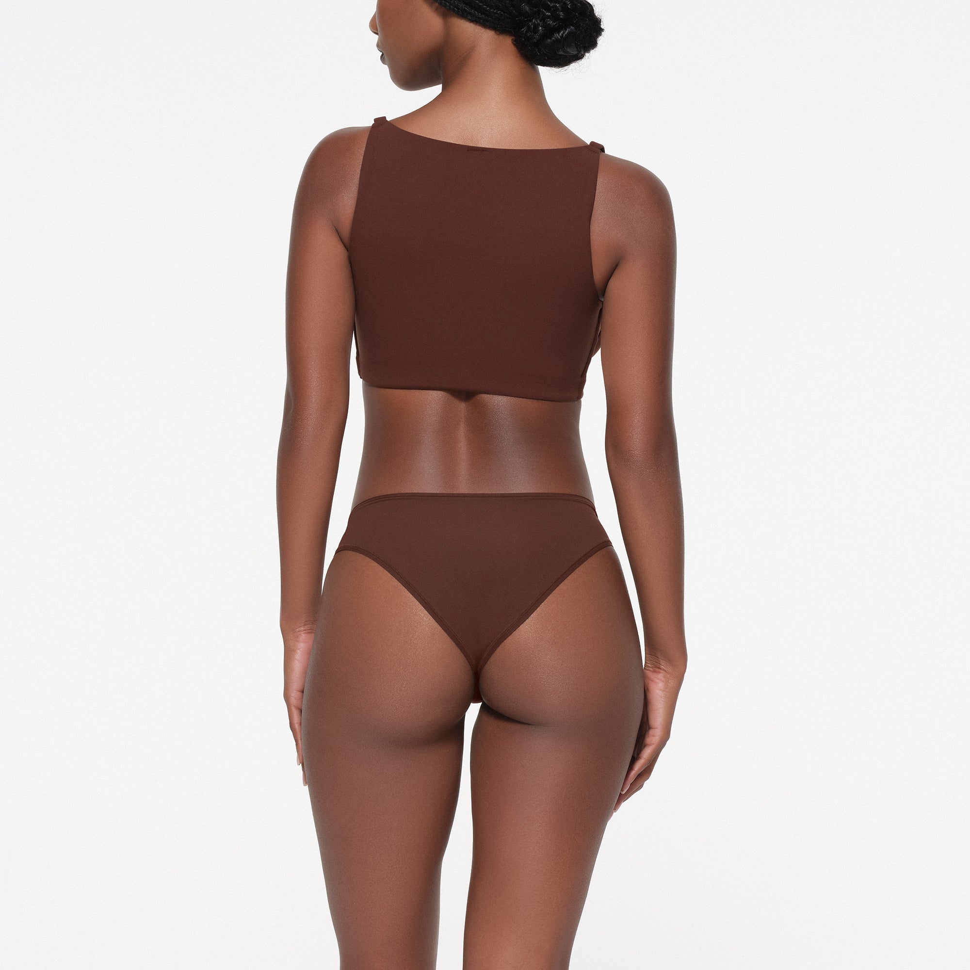 FITS EVERYBODY BACK SMOOTHING FULL COVERAGE BRA | COCOA - Image 3