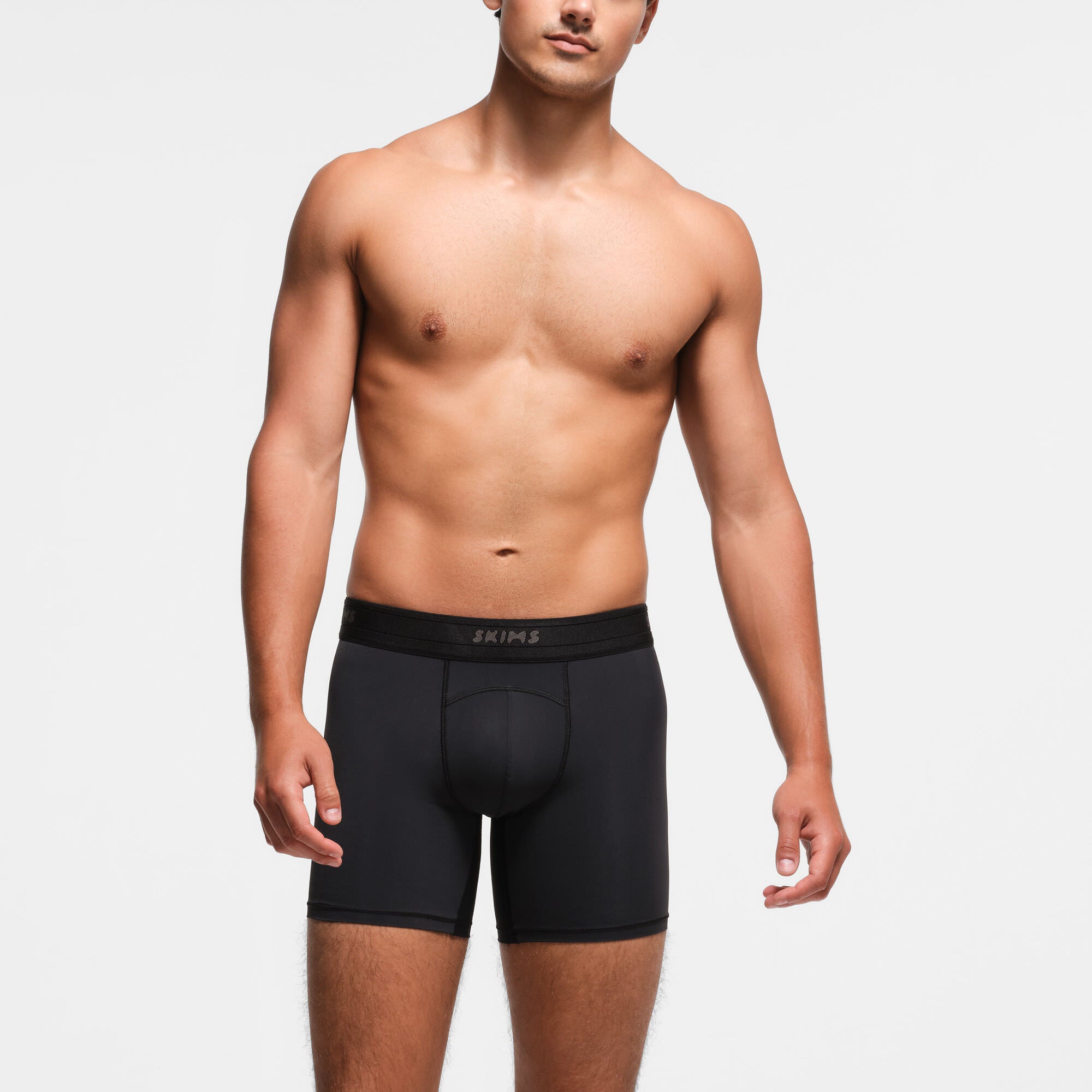 SKIMS SPORT MENS 5" BOXER BRIEF 3-PACK | OBSIDIAN