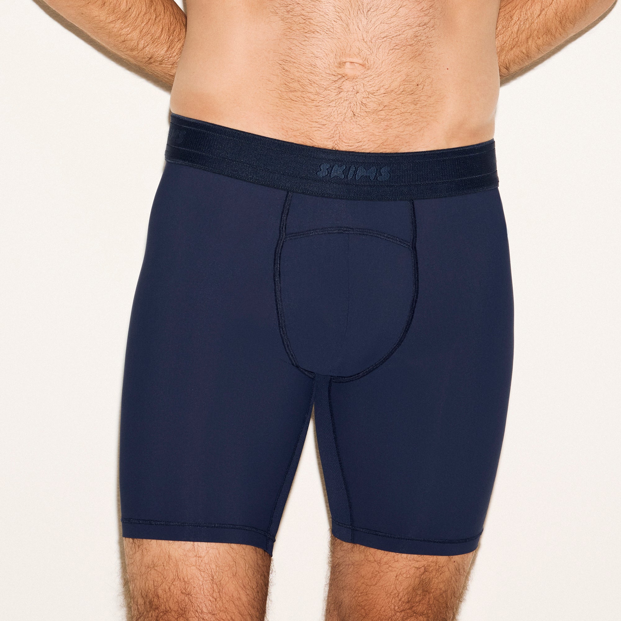 SKIMS SPORT MENS 7" BOXER BRIEF 3-PACK | NAVY SMOKE MULTI - Image 6