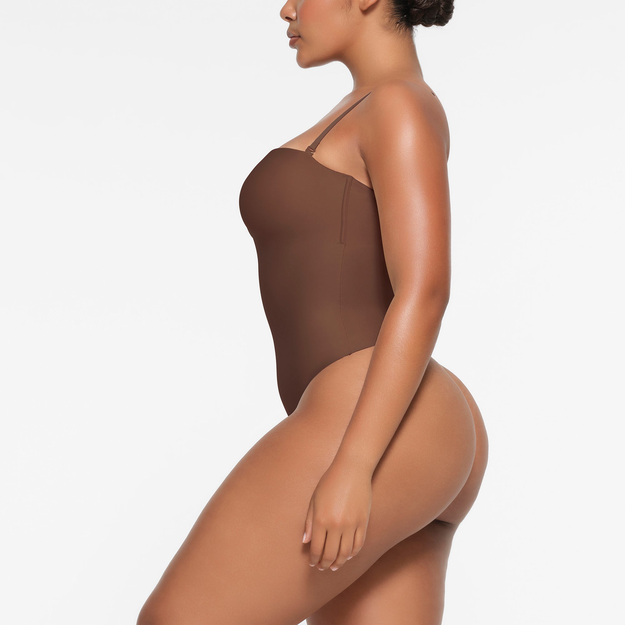 SKIMS BODY UNDERWIRE THONG BODYSUIT | JASPER - Image 2