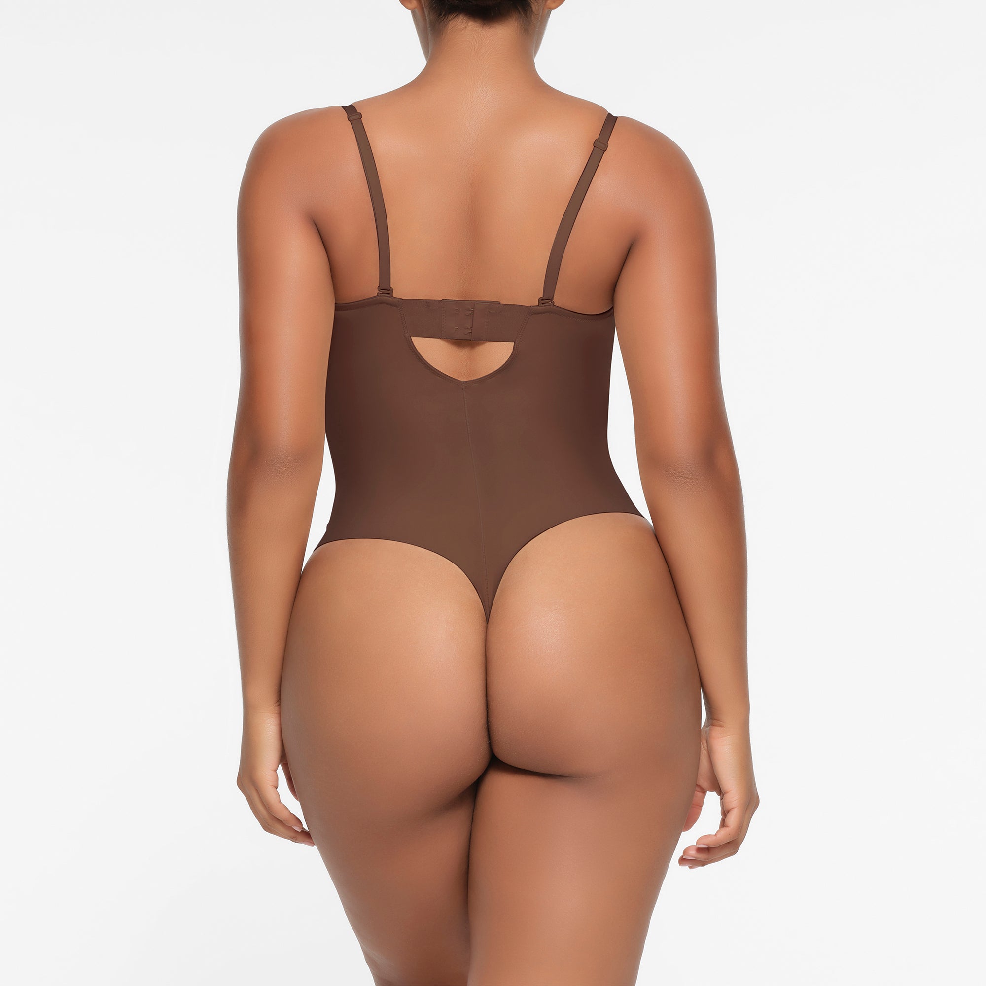 SKIMS BODY UNDERWIRE THONG BODYSUIT | JASPER - Image 3