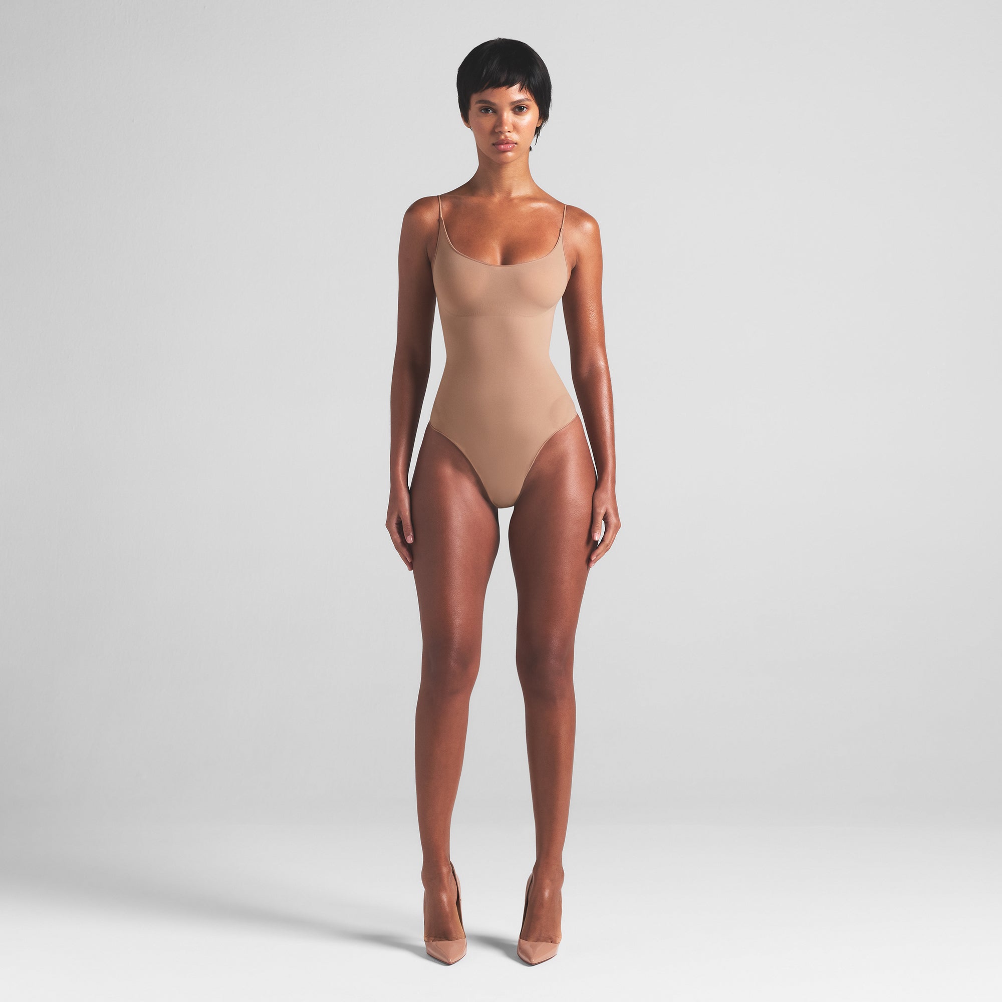 SHEER SEAMLESS THONG BODYSUIT | SIENNA - Image 2