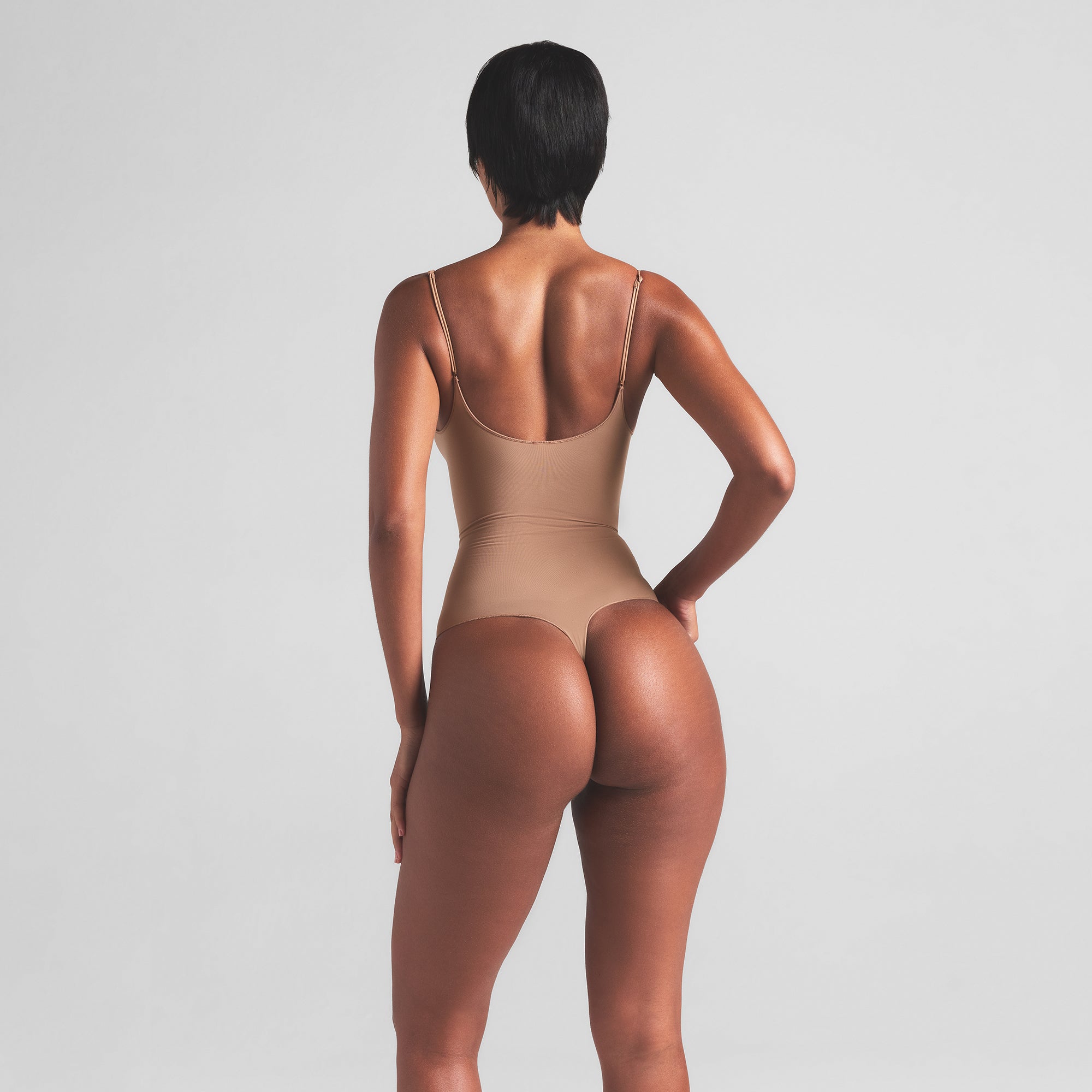 SHEER SEAMLESS THONG BODYSUIT | SIENNA - Image 6