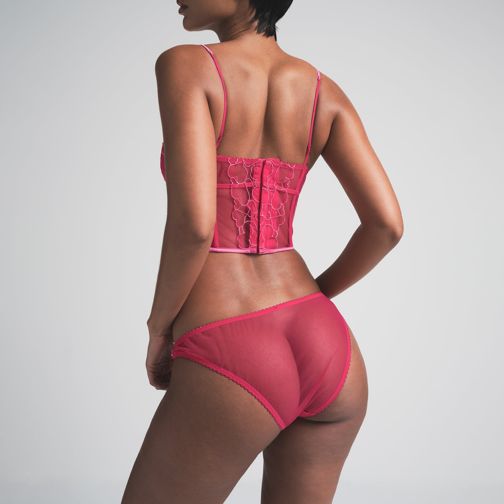 EMBROIDERED TULLE BIKINI | PUNCH - Image 3
