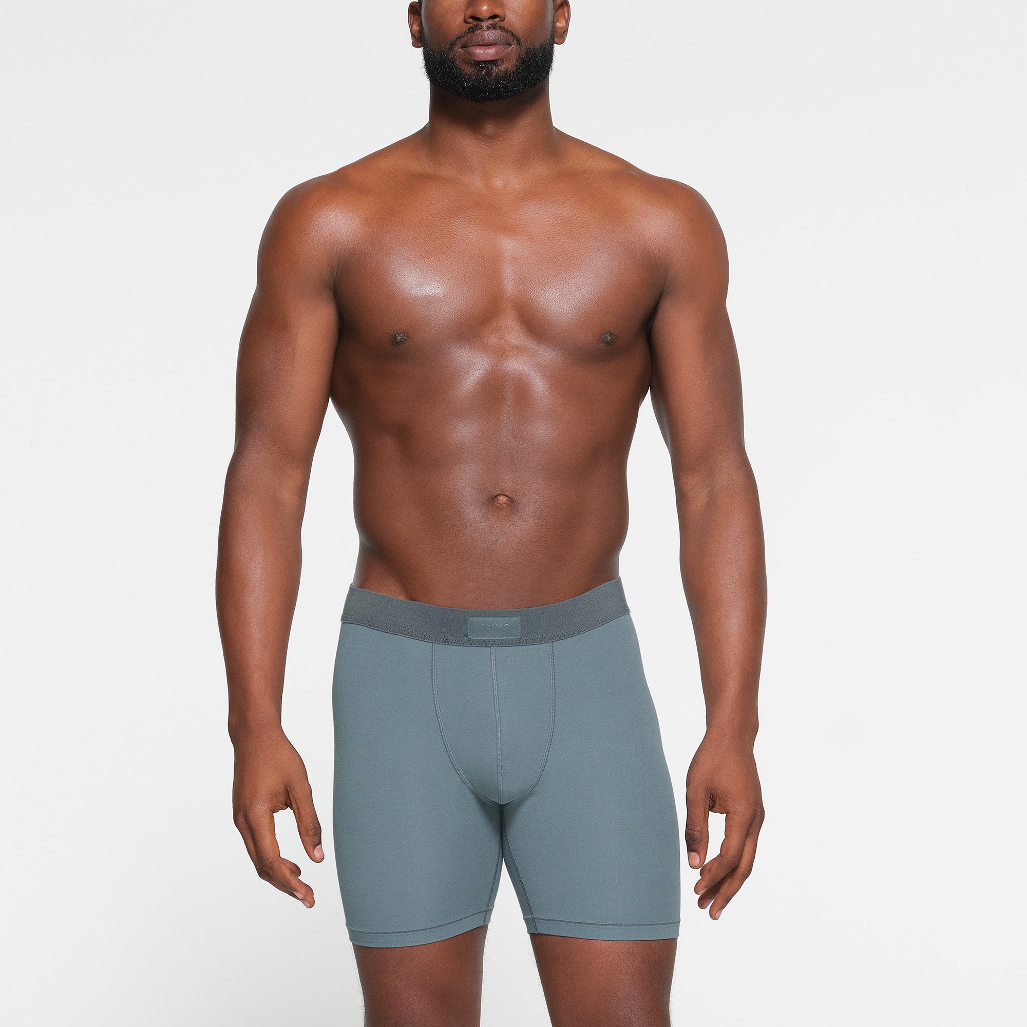 SKIMS COTTON MENS 5" BOXER BRIEF | KYANITE