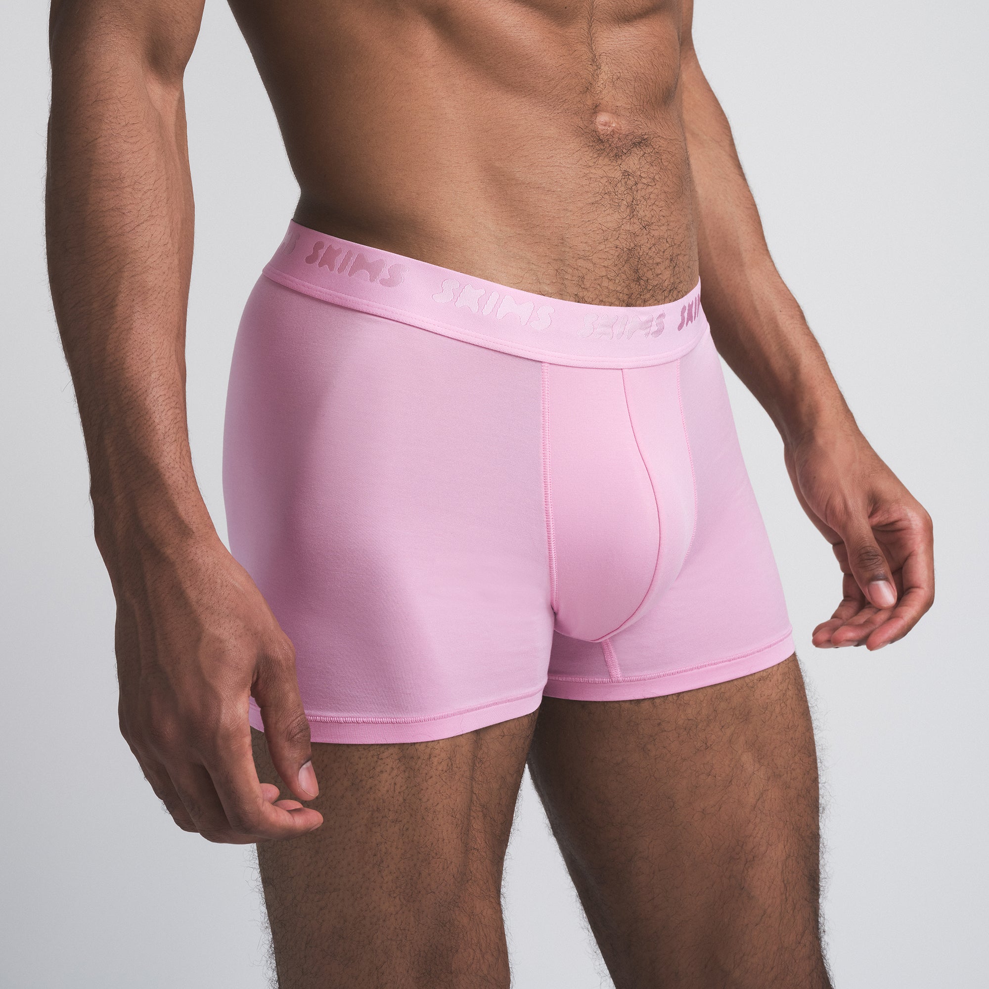 SKIMS STRETCH MENS 3" BOXER BRIEF 3-PACK | BUBBLE GUM MIRROR MULTI - Image 3