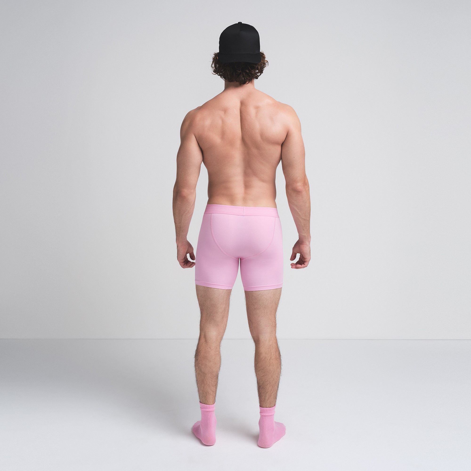 SKIMS COTTON MENS 5" BOXER BRIEF 3-PACK | BUBBLE GUM UMBER MULTI - Image 5