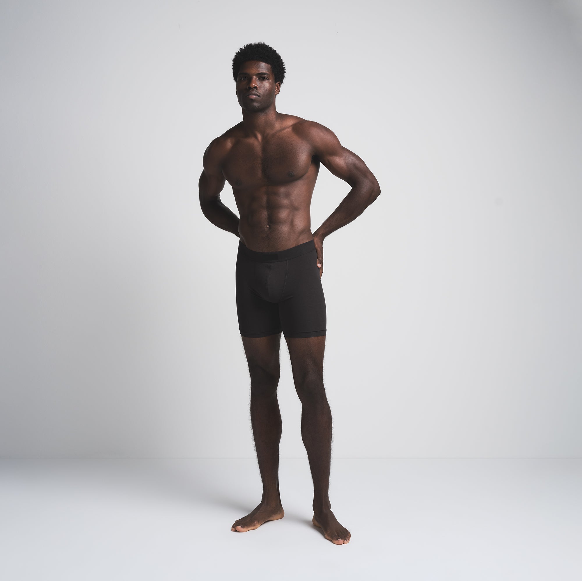 SKIMS COTTON MENS 5" BOXER BRIEF 3-PACK | MERLOT MULTI - Image 4