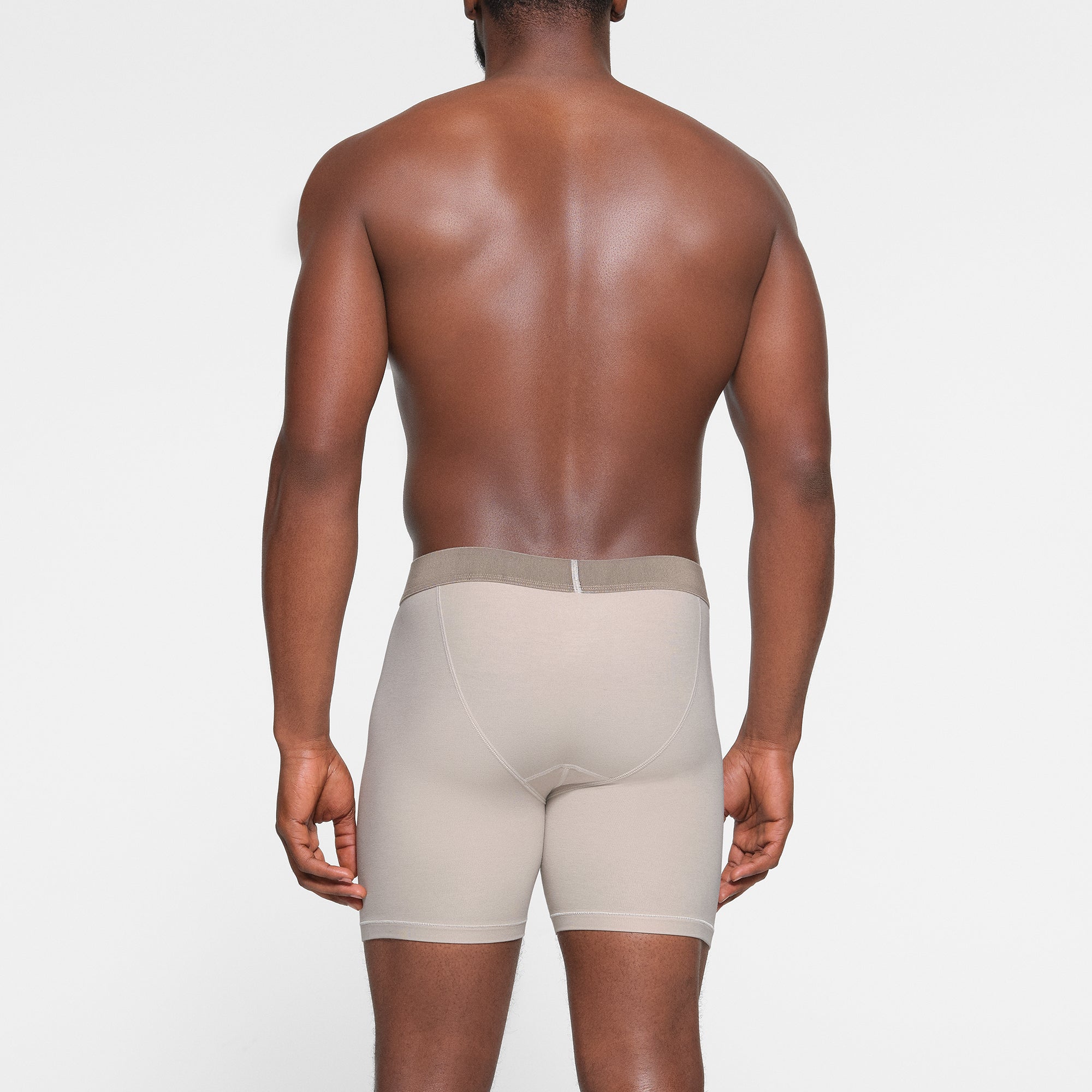 SKIMS COTTON MENS 5" BOXER BRIEF 3-PACK | STONE MULTI - Image 3
