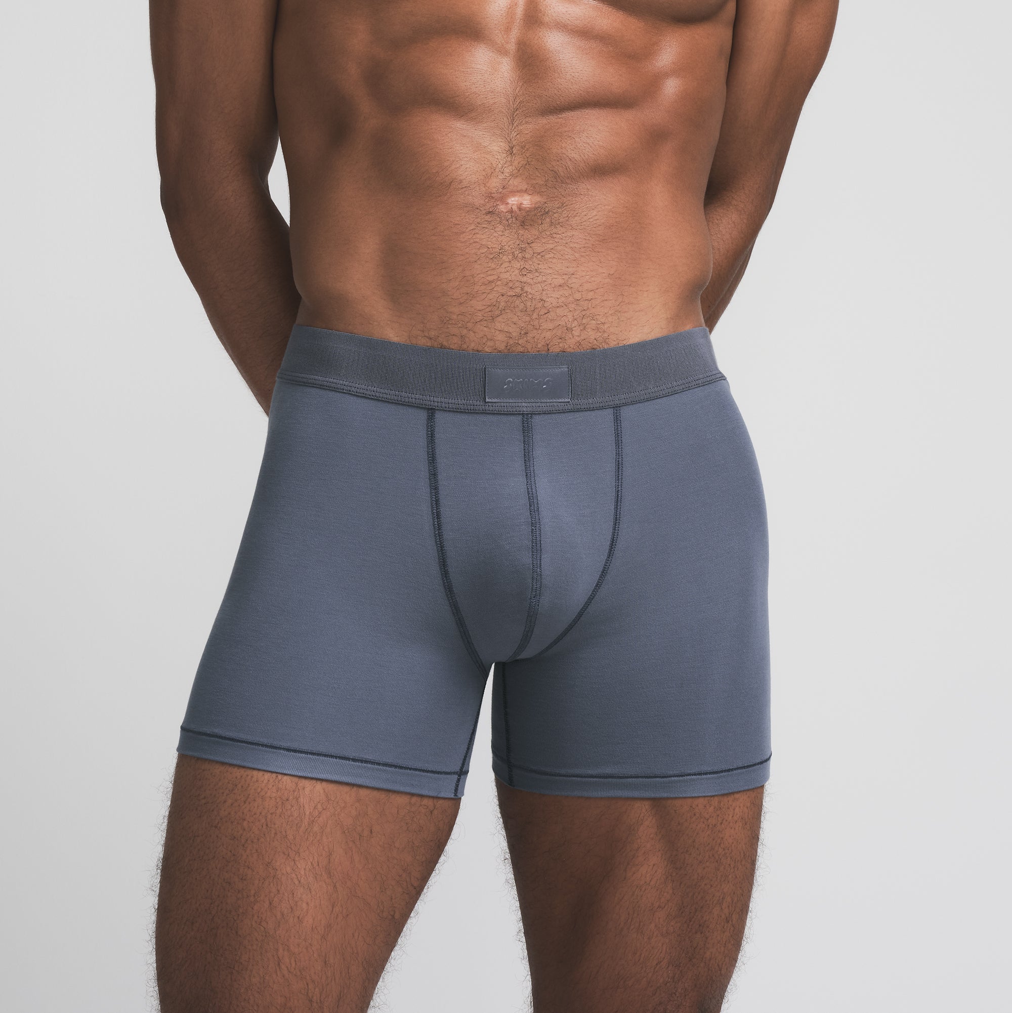 SKIMS COTTON MENS 3" BOXER BRIEF 5-PACK | DARK SEPIA ONYX MULTI - Image 3