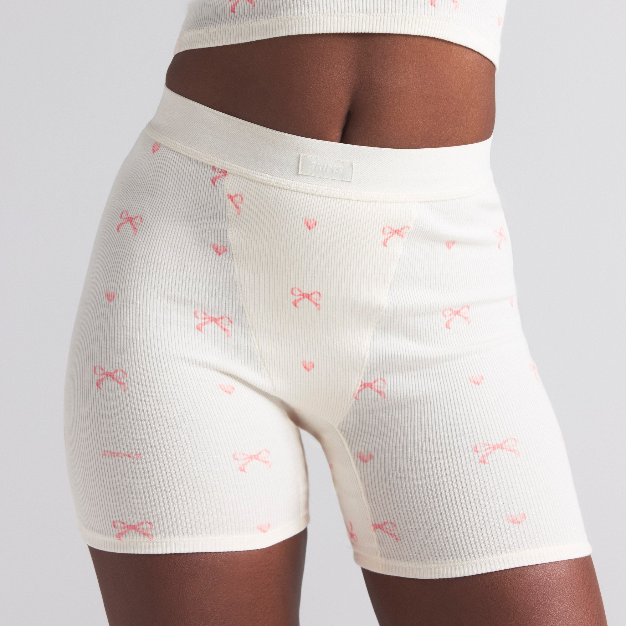 COTTON RIB BOXER 3-PACK | BABY PINK MULTI - Image 3