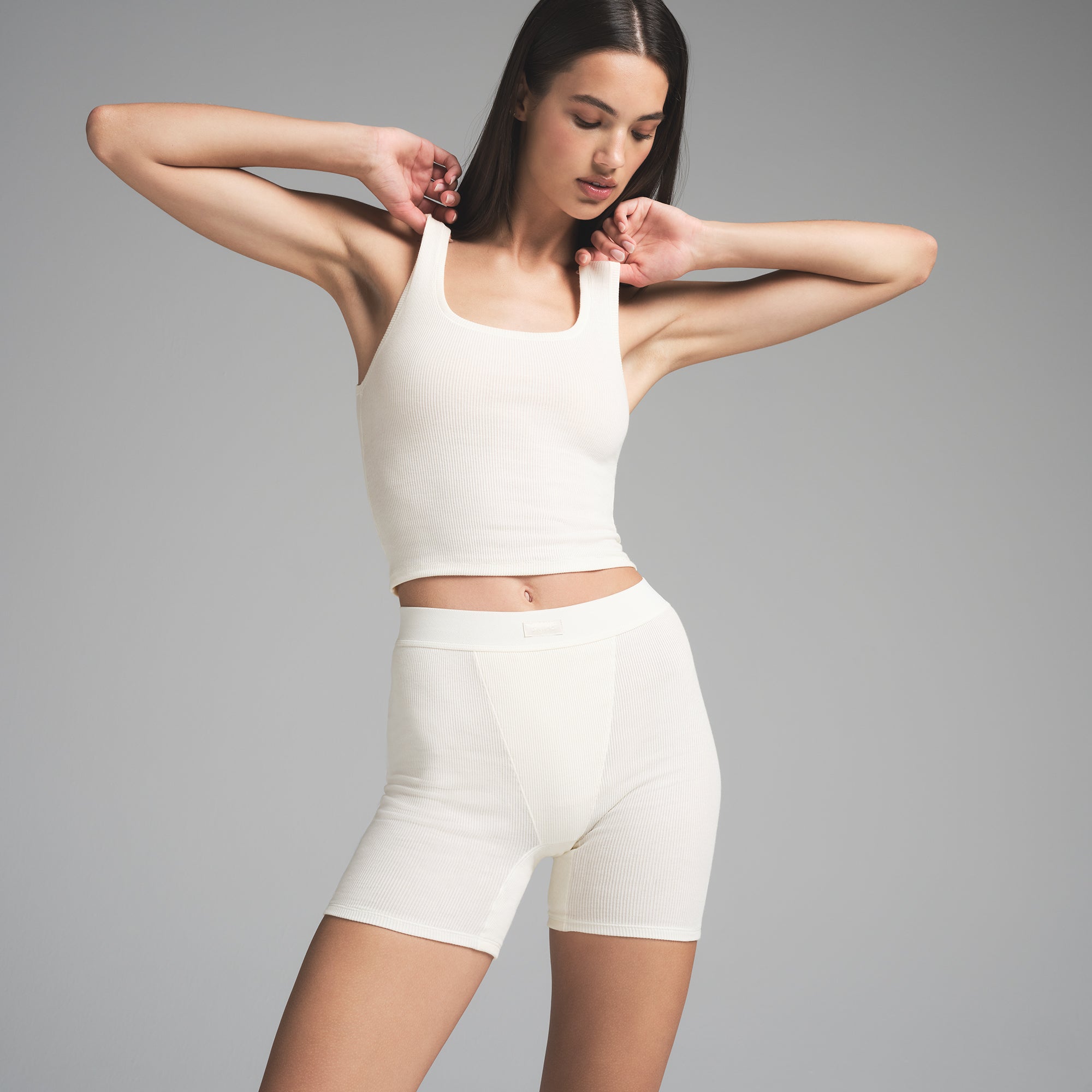 COTTON RIB BOXER 3-PACK | PETAL MULTI