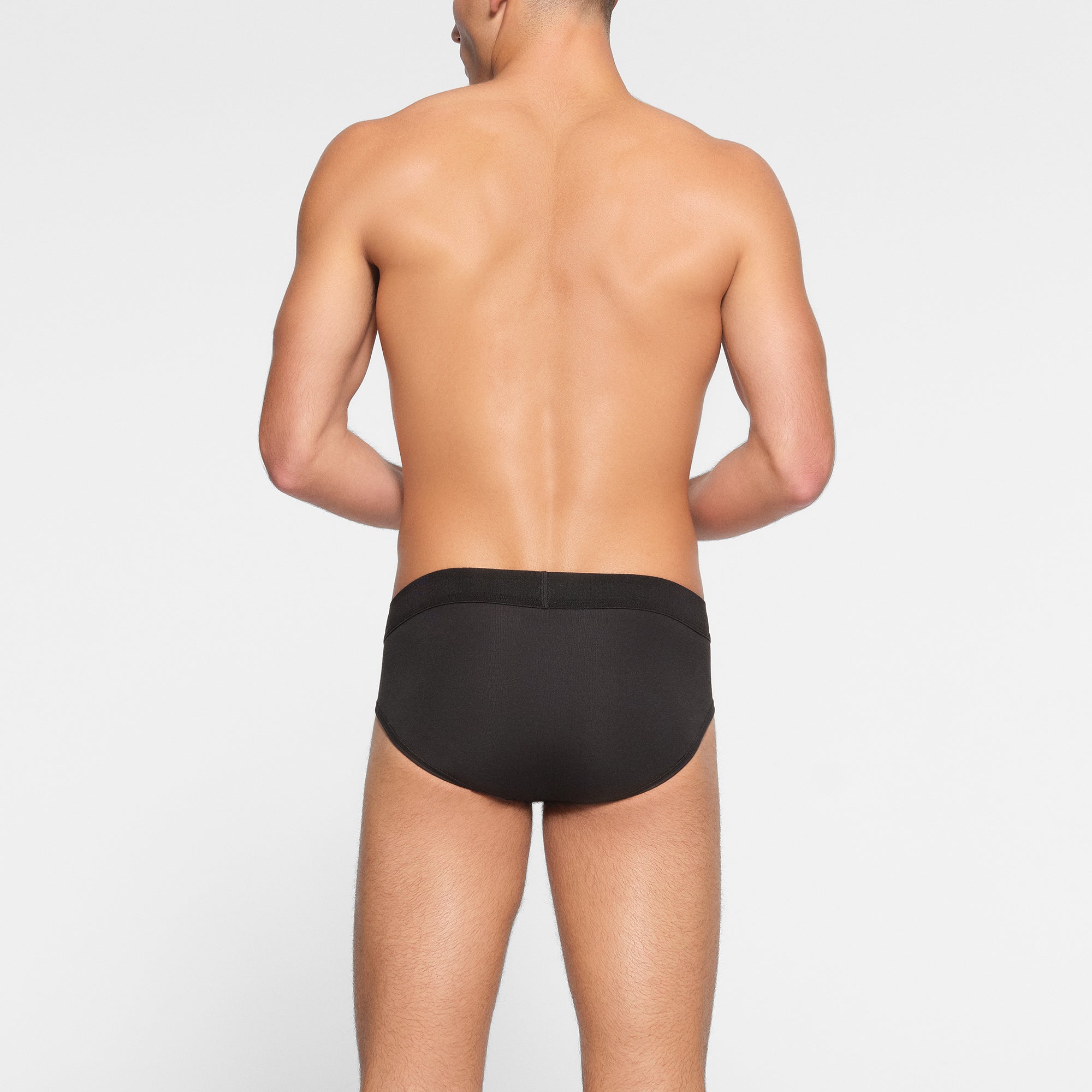 SKIMS COTTON MENS BRIEF | ONYX - Image 3