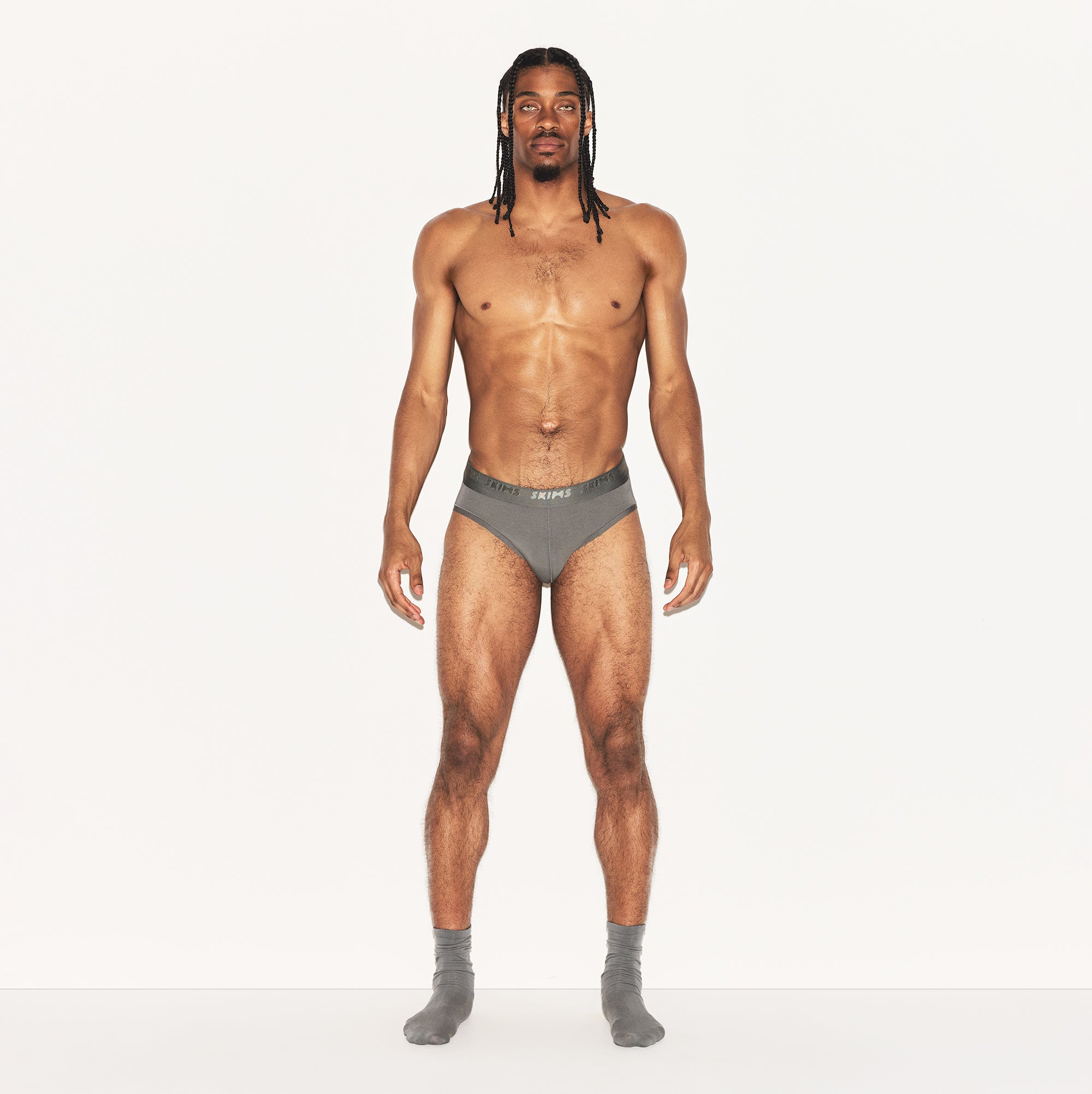 SKIMS STRETCH MENS BRIEF 3-PACK | MELROSE MULTI - Image 4