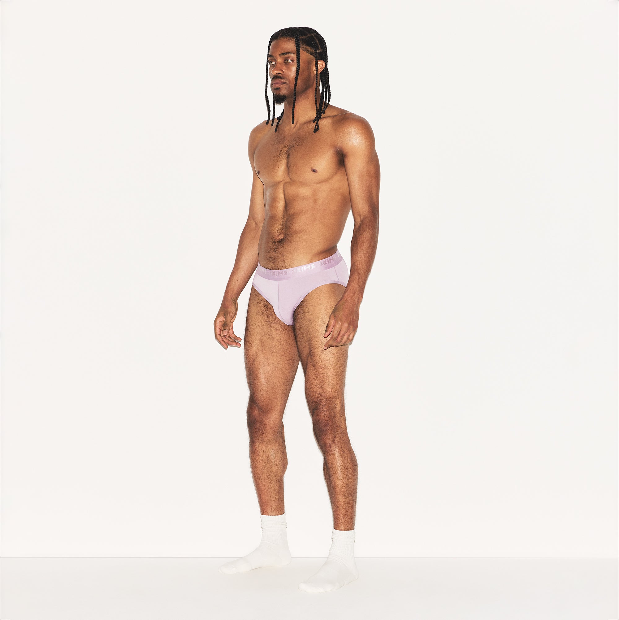 SKIMS STRETCH MENS BRIEF 3-PACK | MELROSE MULTI - Image 2