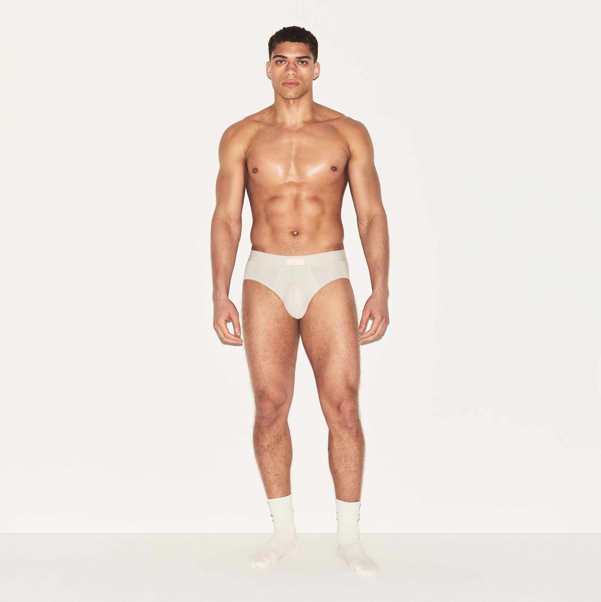 SKIMS COTTON MENS BRIEF 3-PACK | ARMY MULTI - Image 5