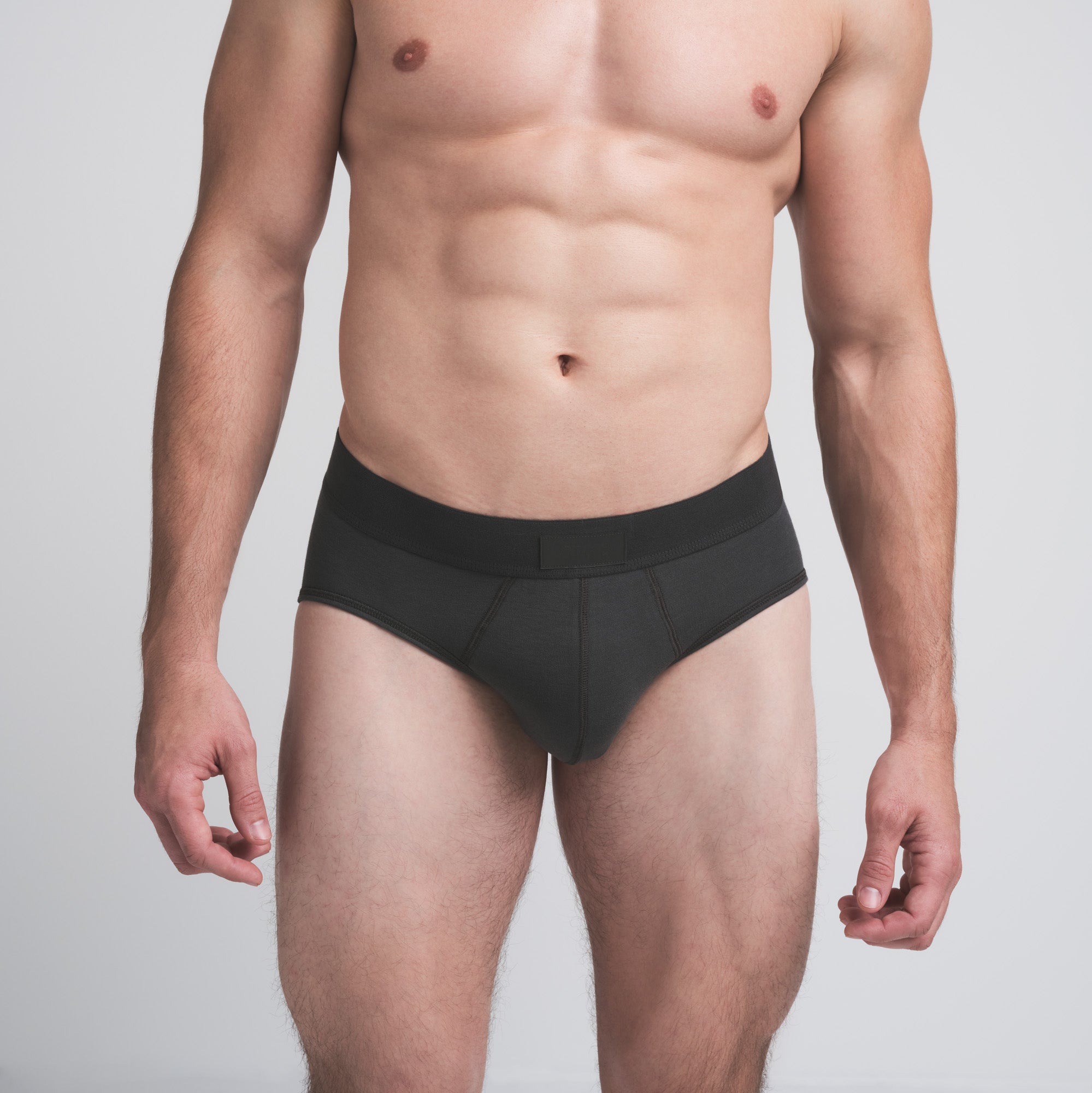 SKIMS COTTON MENS BRIEF 3-PACK | DARK SEPIA MULTI - Image 6