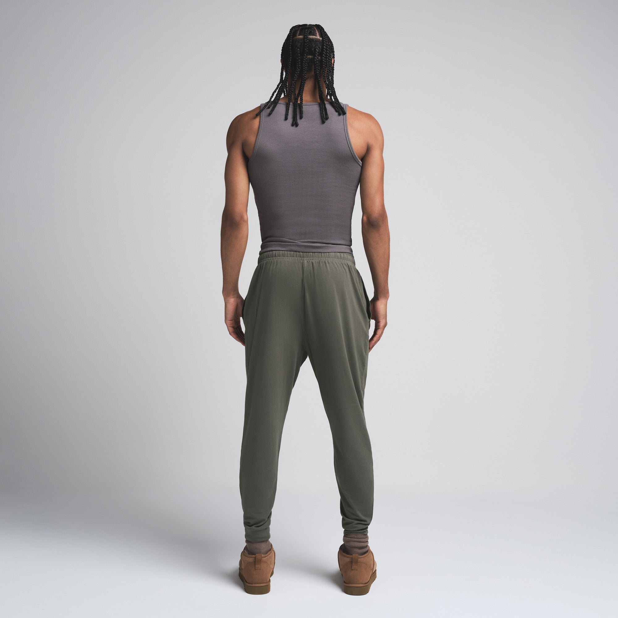 JERSEY LOUNGE MENS JOGGER | BASIL - Image 3