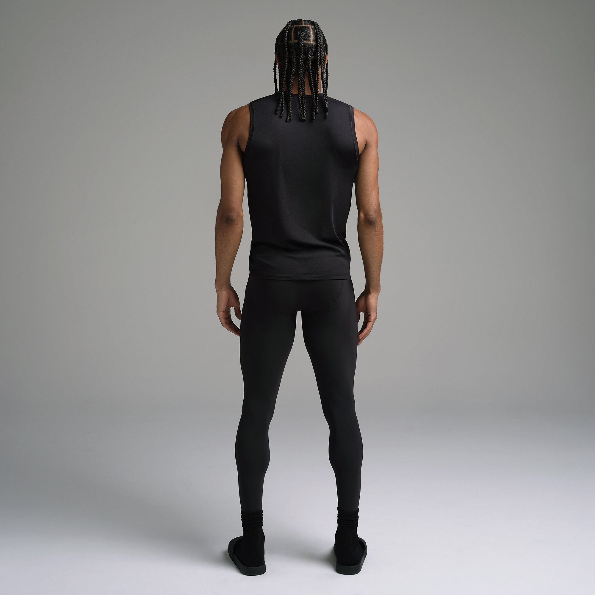 SKIMS SPORT MENS LEGGING | OBSIDIAN - Image 5