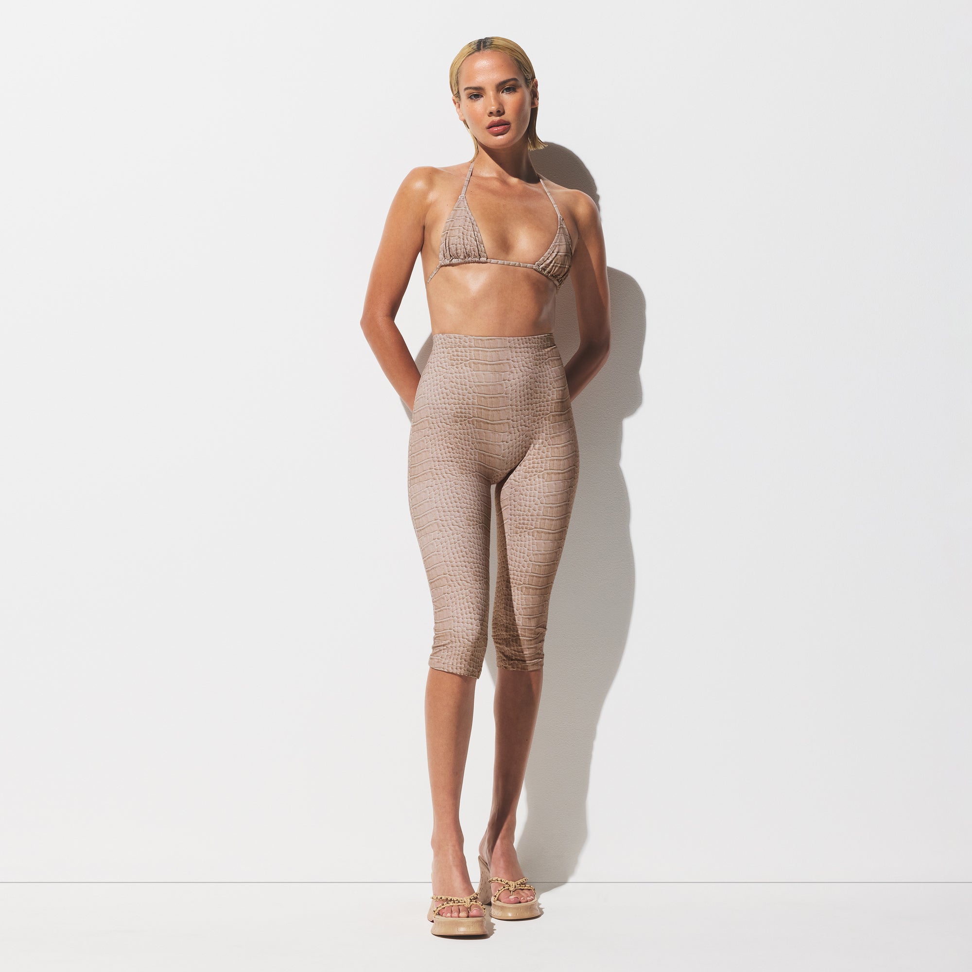 SIGNATURE SWIM CAPRI | DUNE CROCODILE PRINT