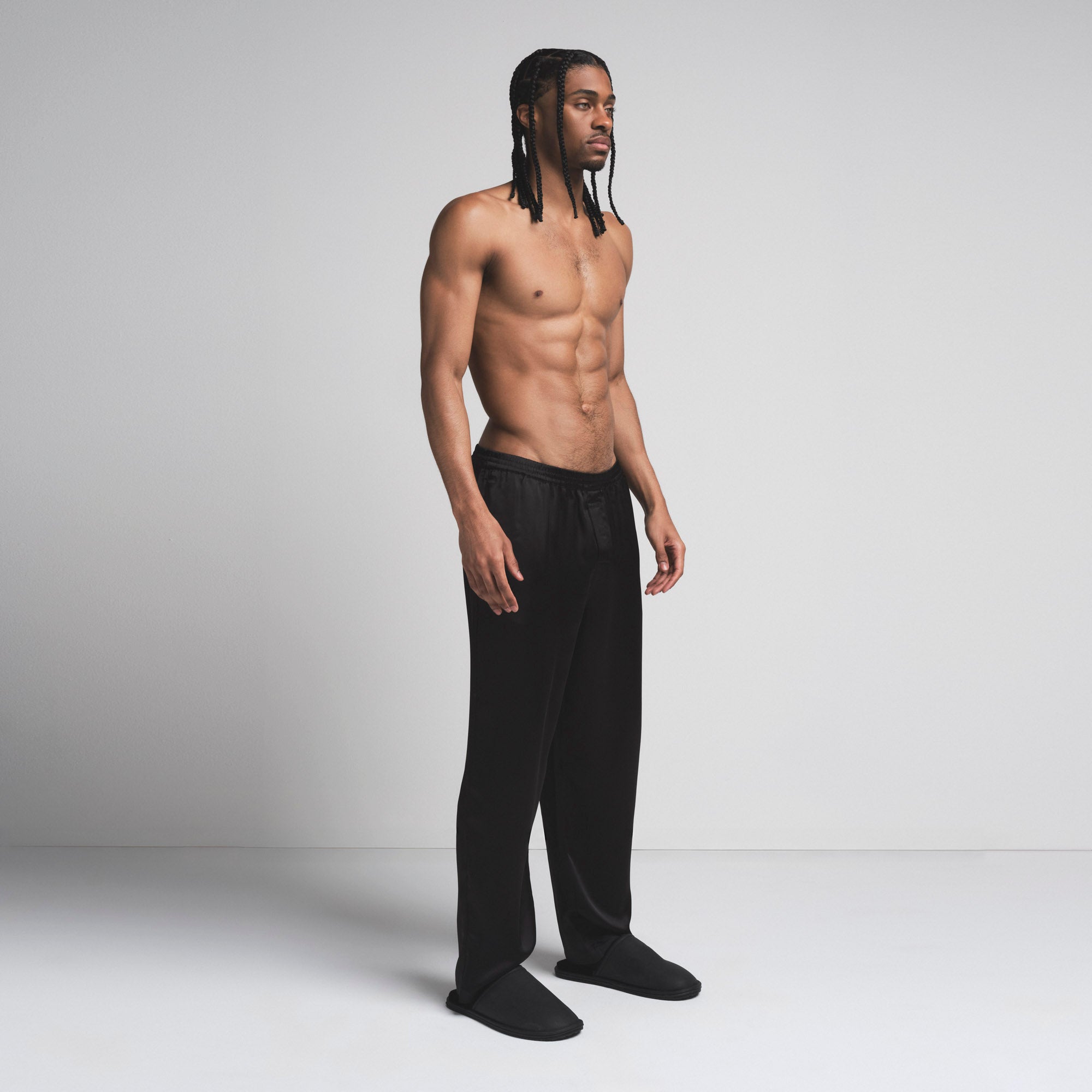 SATEEN SLEEP MENS PANT | ONYX - Image 2
