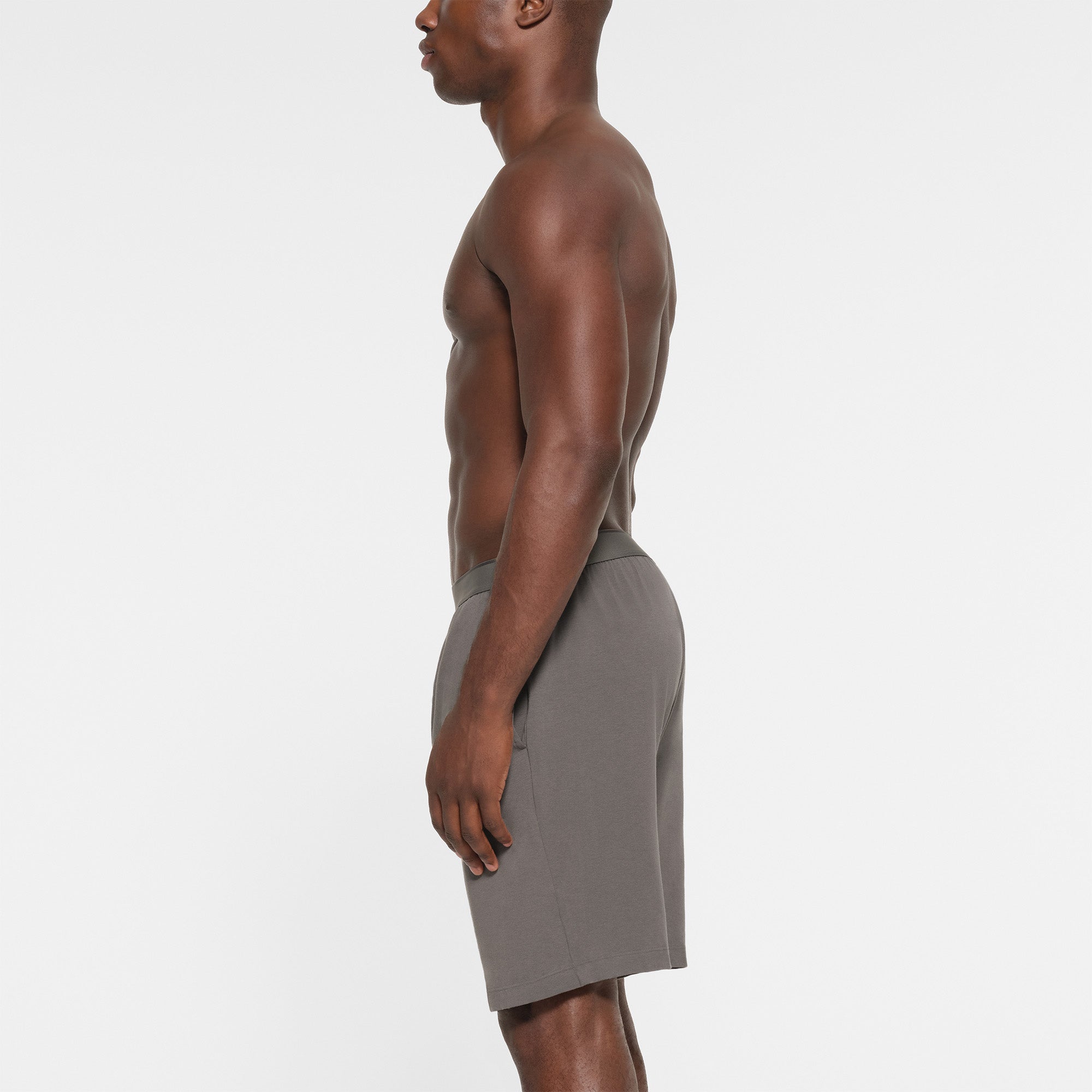 JERSEY SLEEP MENS SHORT | WASHED GUNMETAL - Image 2