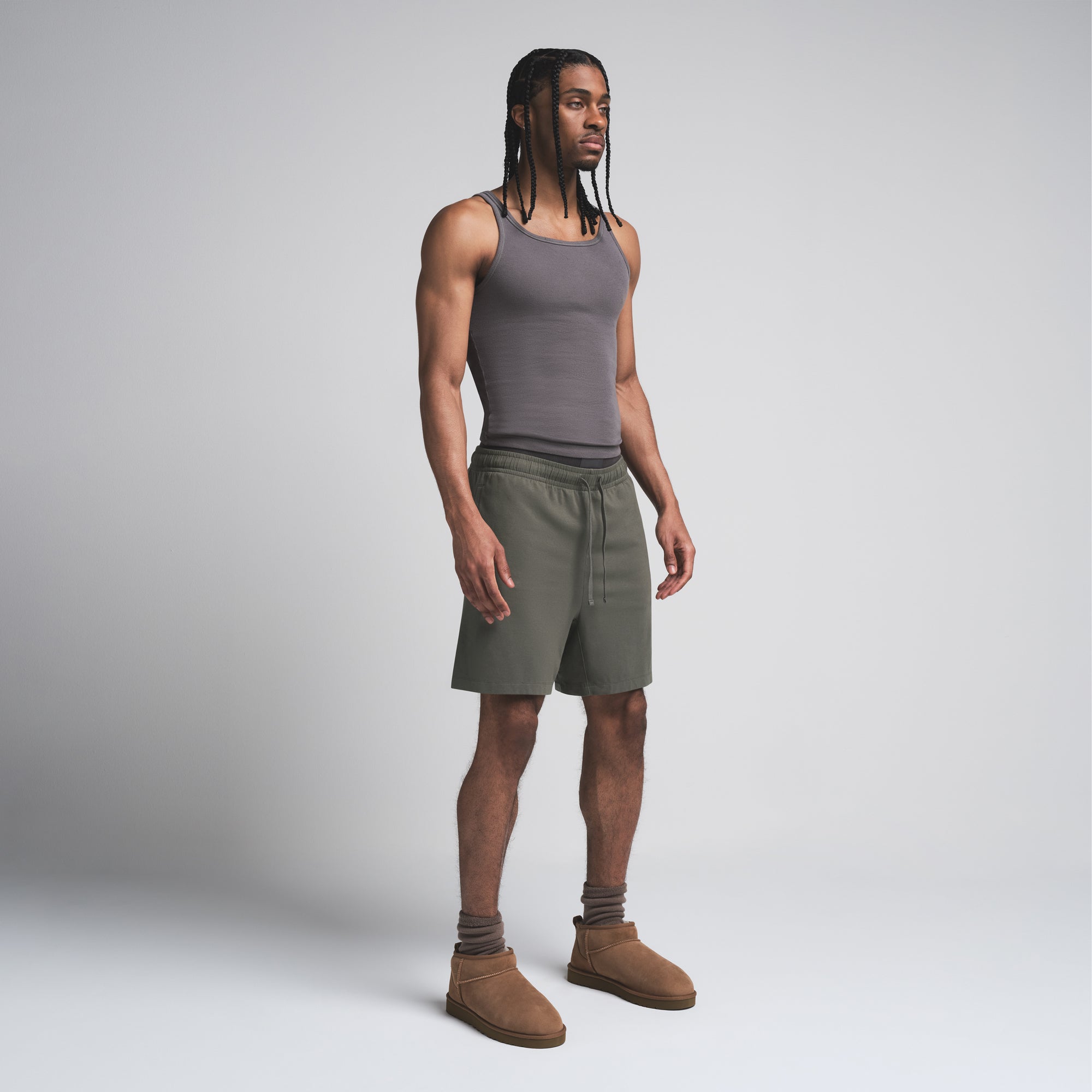 JERSEY LOUNGE MENS RELAXED SHORT | BASIL - Image 3