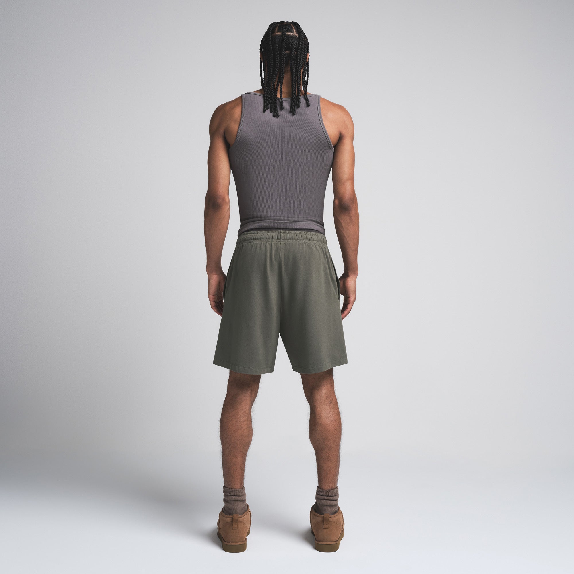 JERSEY LOUNGE MENS RELAXED SHORT | BASIL - Image 4