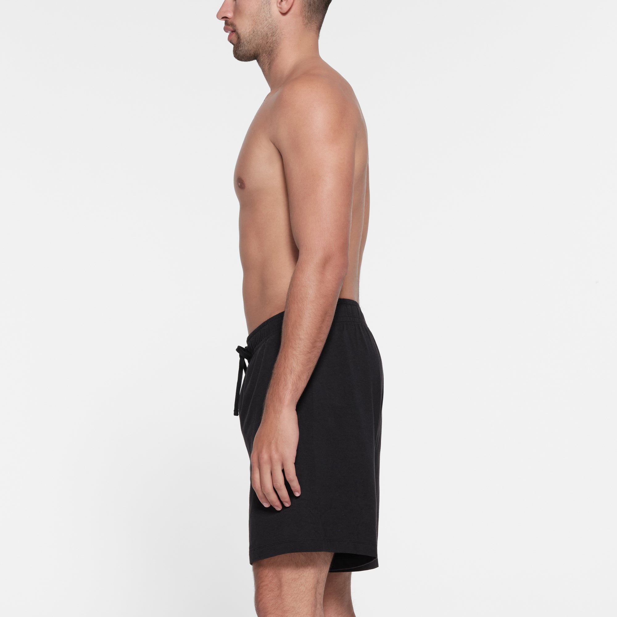 JERSEY LOUNGE MENS RELAXED SHORT | OBSIDIAN - Image 2