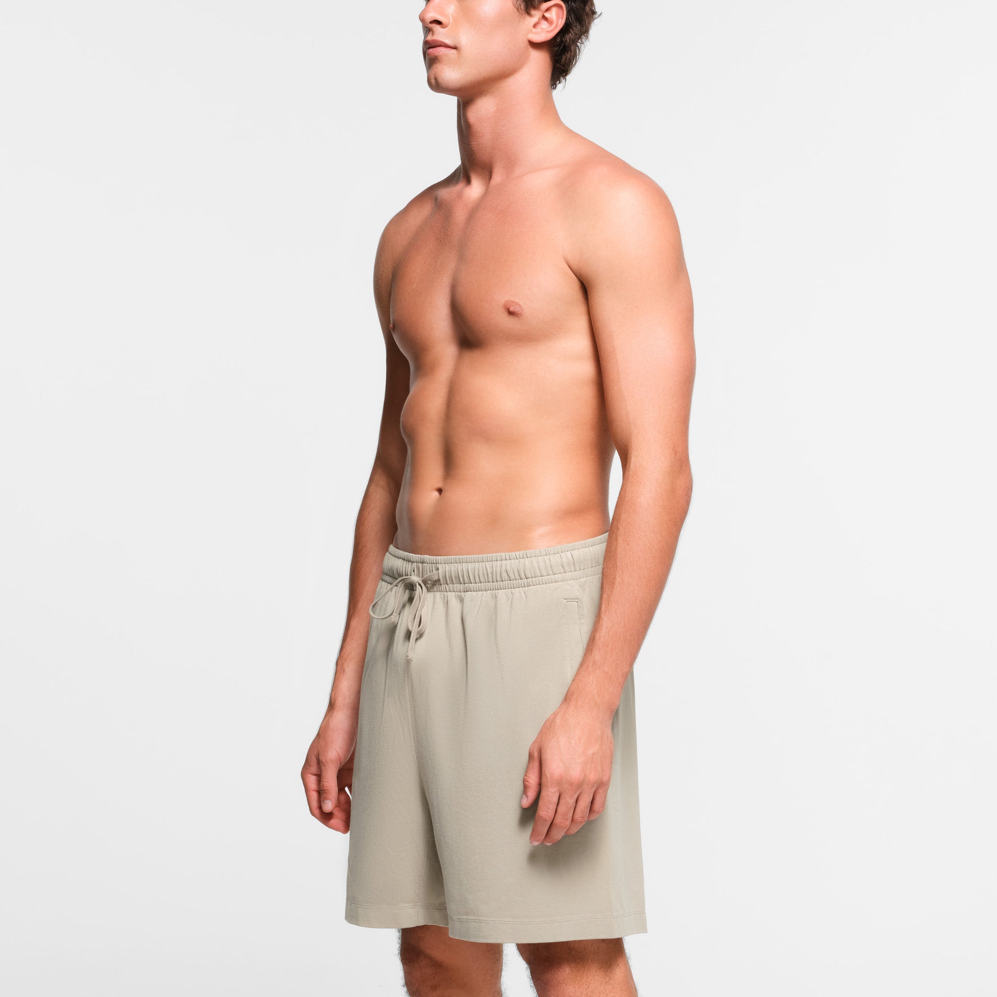 JERSEY LOUNGE MENS RELAXED SHORT | SHALE - Image 2